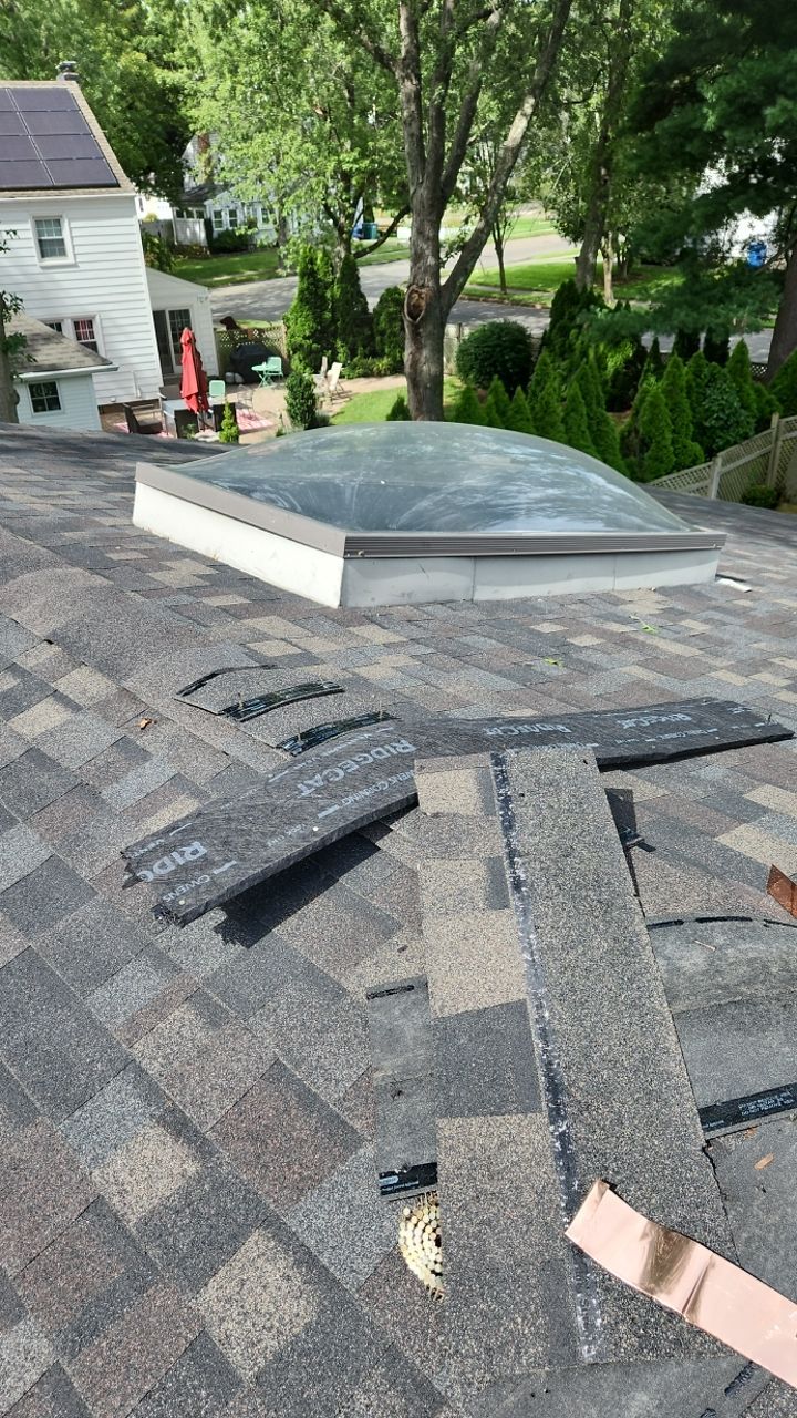 Residential Roofing Installation using Owens Corning TruDefinition Duration Designer - Black Sable by A Plus Exterior