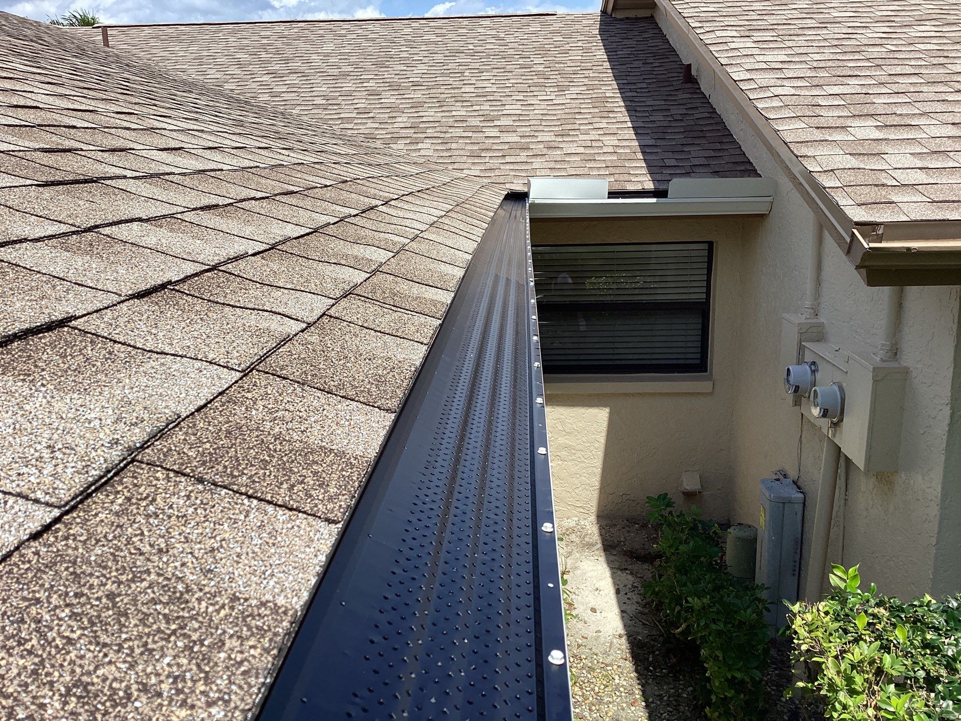 Gutter Guard System Installation in Fort Myers FL by Gutter Professor by Gutter Professors