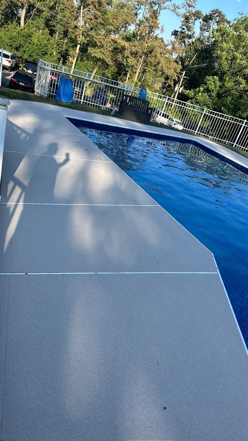 Pool Deck Project in Monroeville by Floors in a Day, Inc