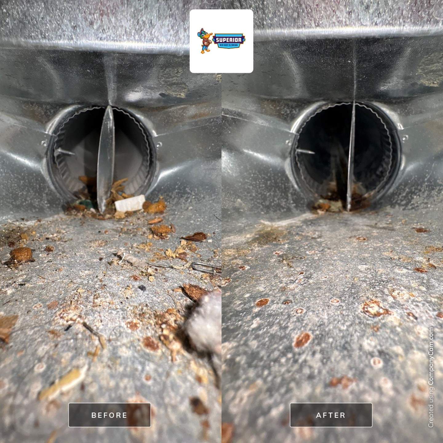Air Duct Cleaning With a Vacuum Truck in Bridgeville, PA by Superior Air Duct Cleaning
