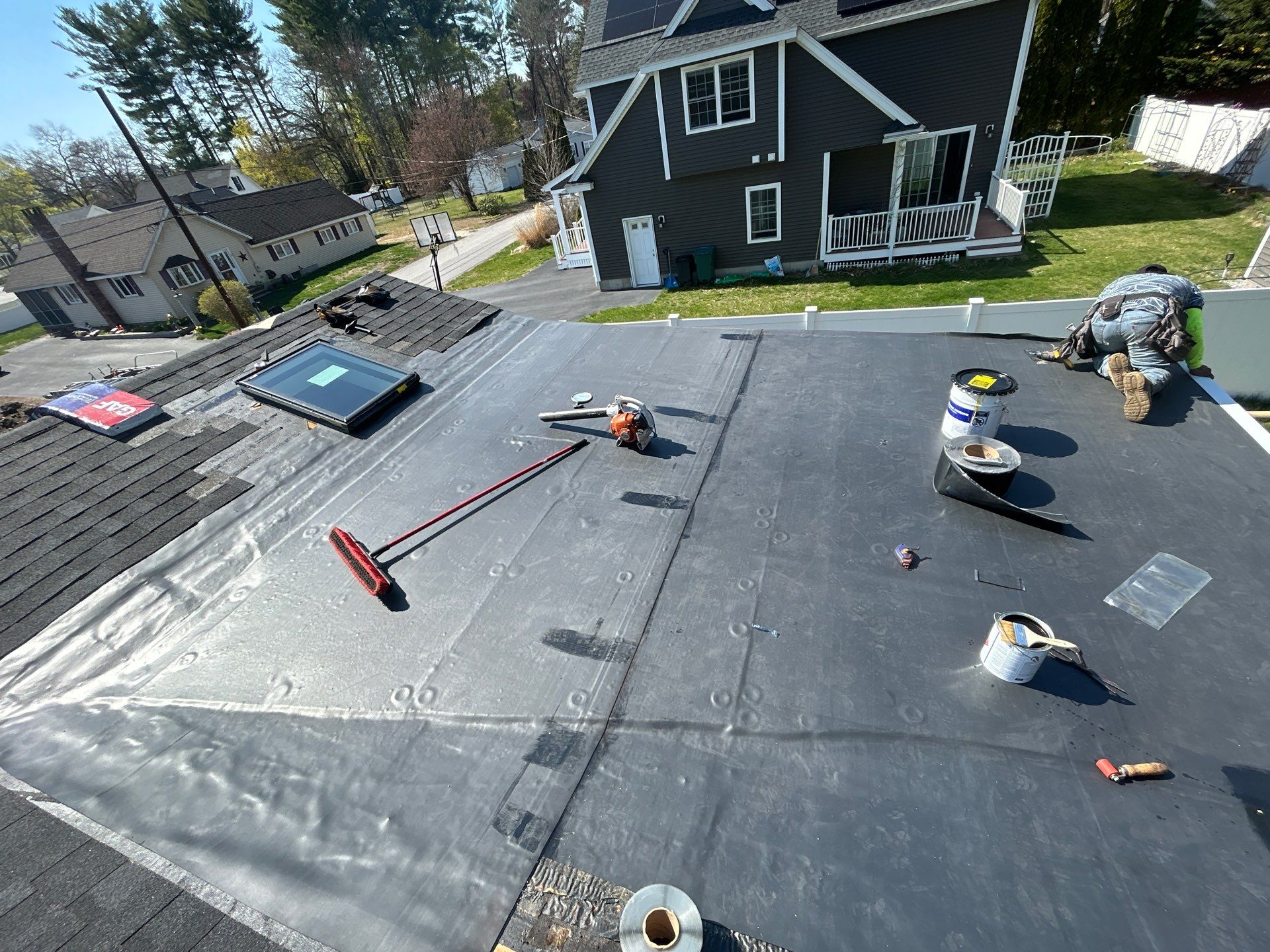 Flat Roofing & Skylights | Westford by Mighty Dog Roofing of Greater Middlesex County