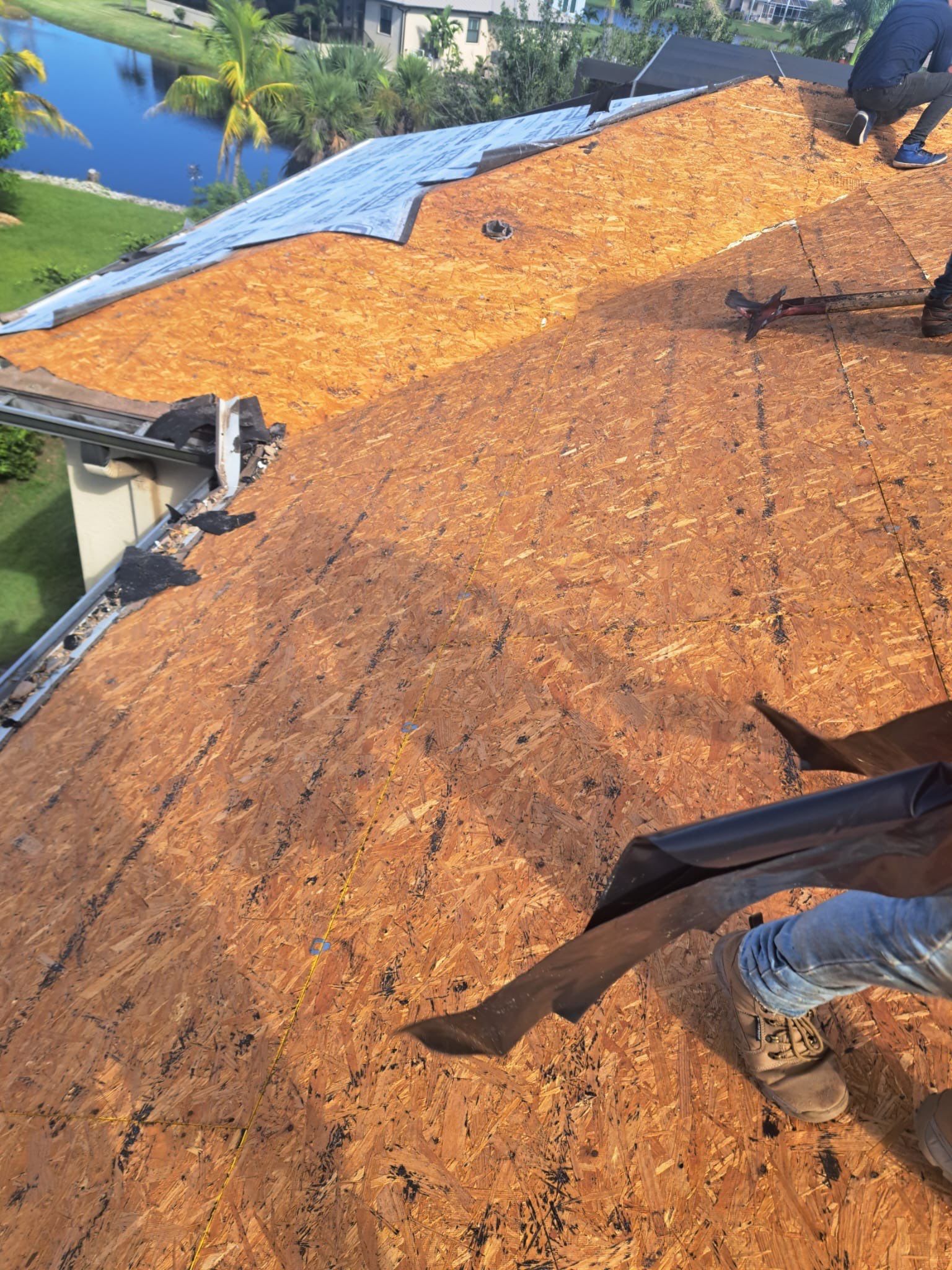 Punta Gorda Concrete Tile Roof Replacement by Four Peaks Roofing