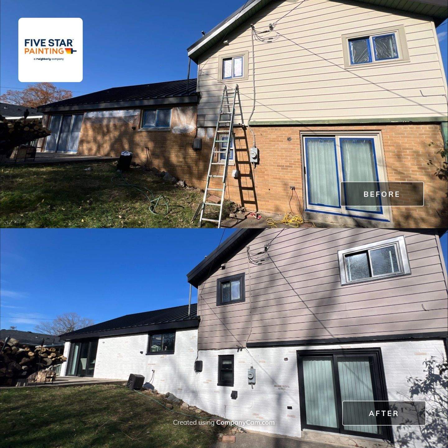 Big projects in Kettering - exterior by Five Star Painting of Batavia