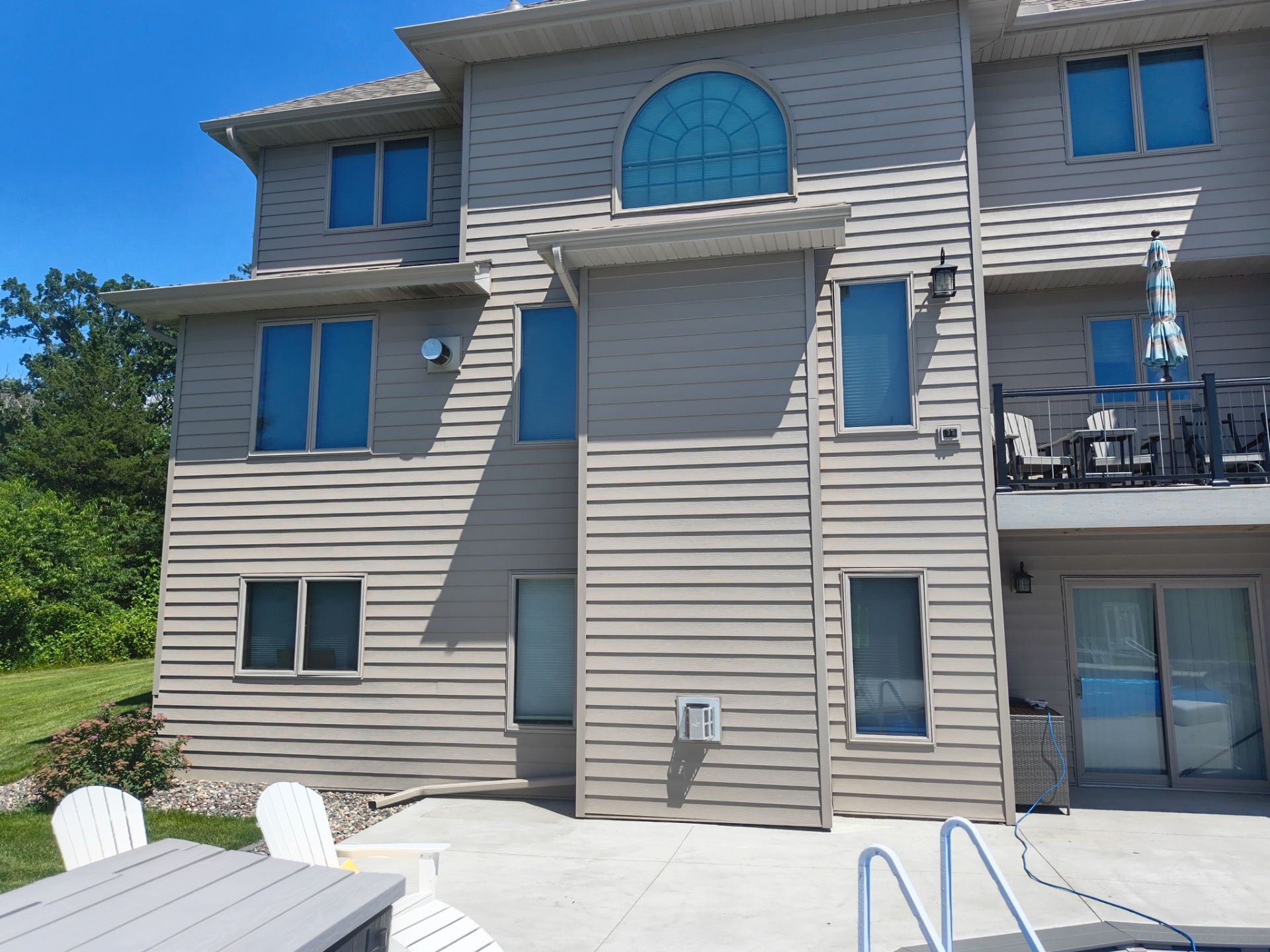 Seamless Gutters with Leaf Exterminator Covers – Becker, MN by Next Level Seamless Gutters / Exteriors Inc.