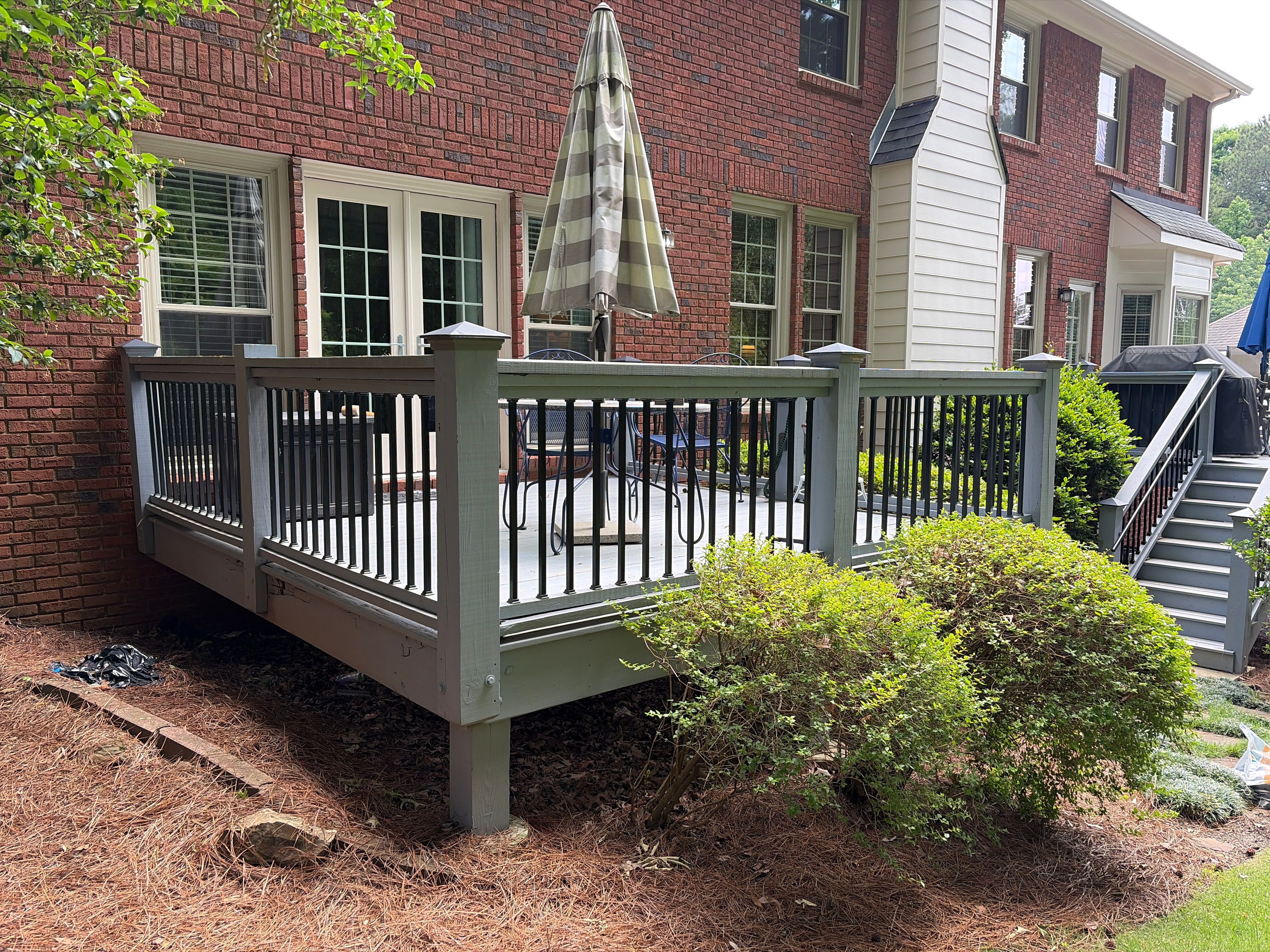 Lawrenceville, GA Deck Rebuild using Pressure Treated Pine by Nelson Exteriors