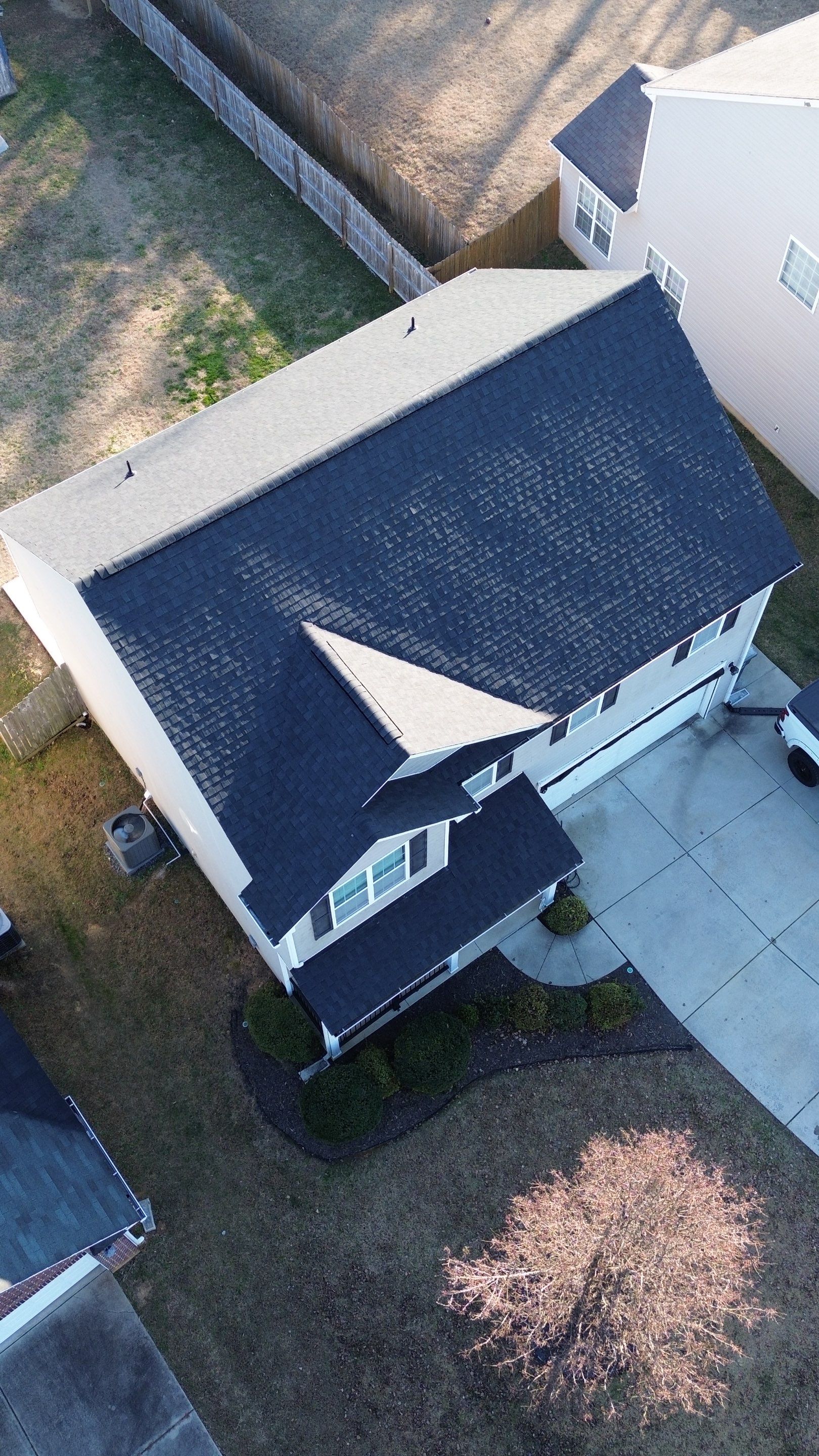 Roof replacement by hail and wind damage by Just Brilliant Restoration JBR