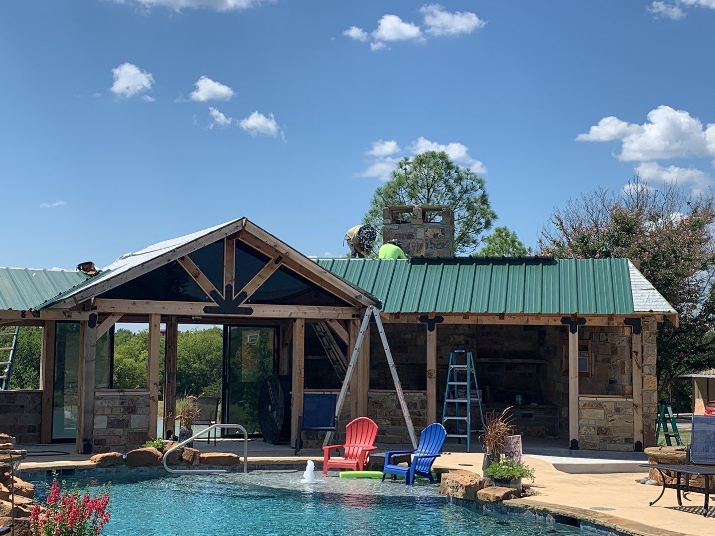 Roofing a Small Paradise by BANA Roofing and Solar Supply