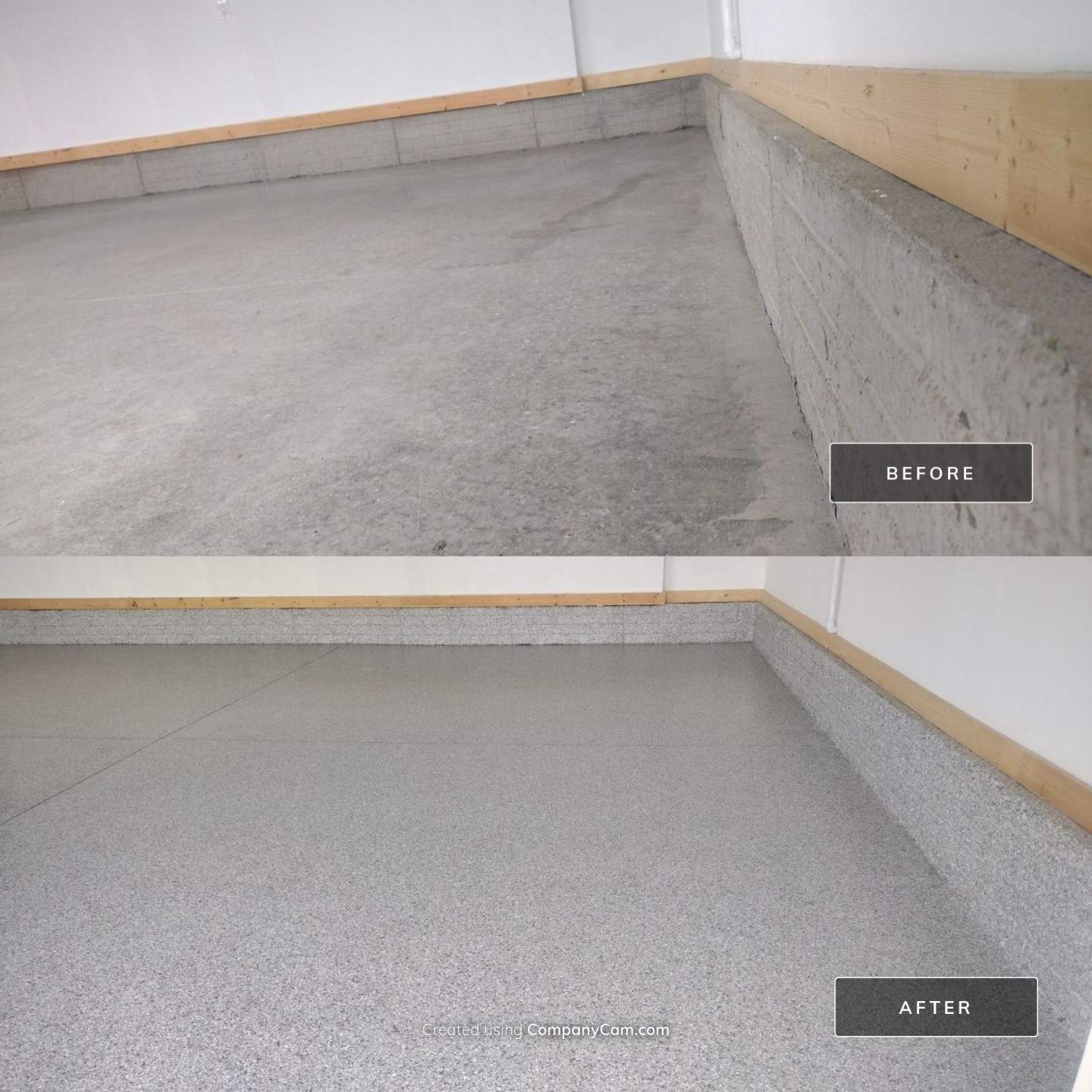 Another Norwalk Garage Upgrade!  by Revival Concrete Coatings