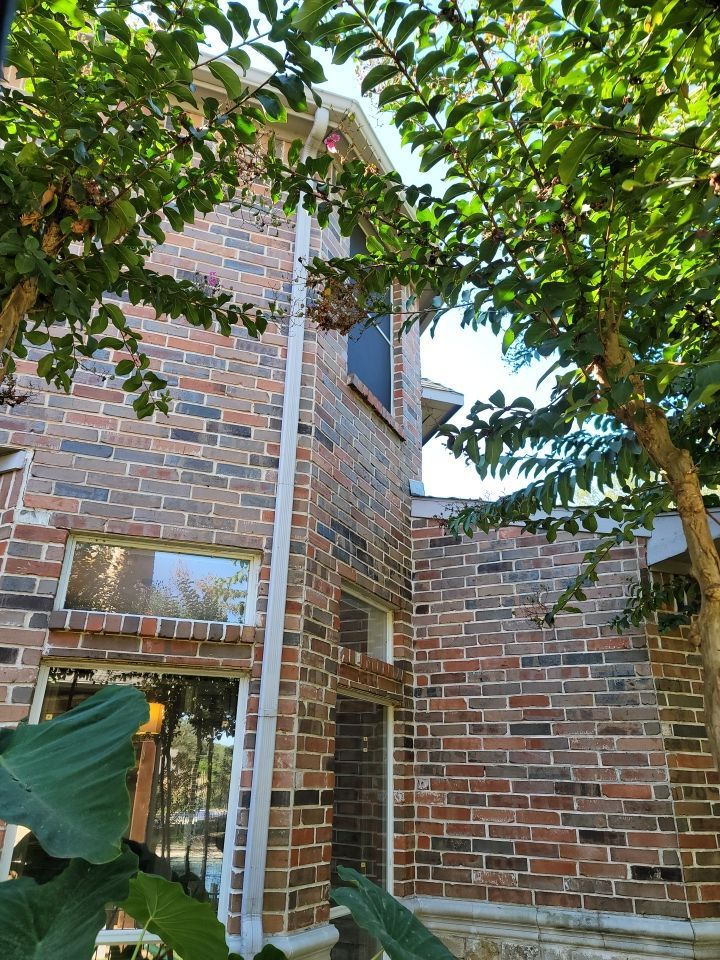 Insurance Claim Roof and Gutters using Owens Corning - Duration- Estate Gray -New Gutters - Exterior paint by Tex-Line Roofing