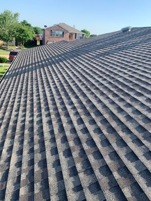 Residential Roof Replacement in Little Elm using GAF shingles