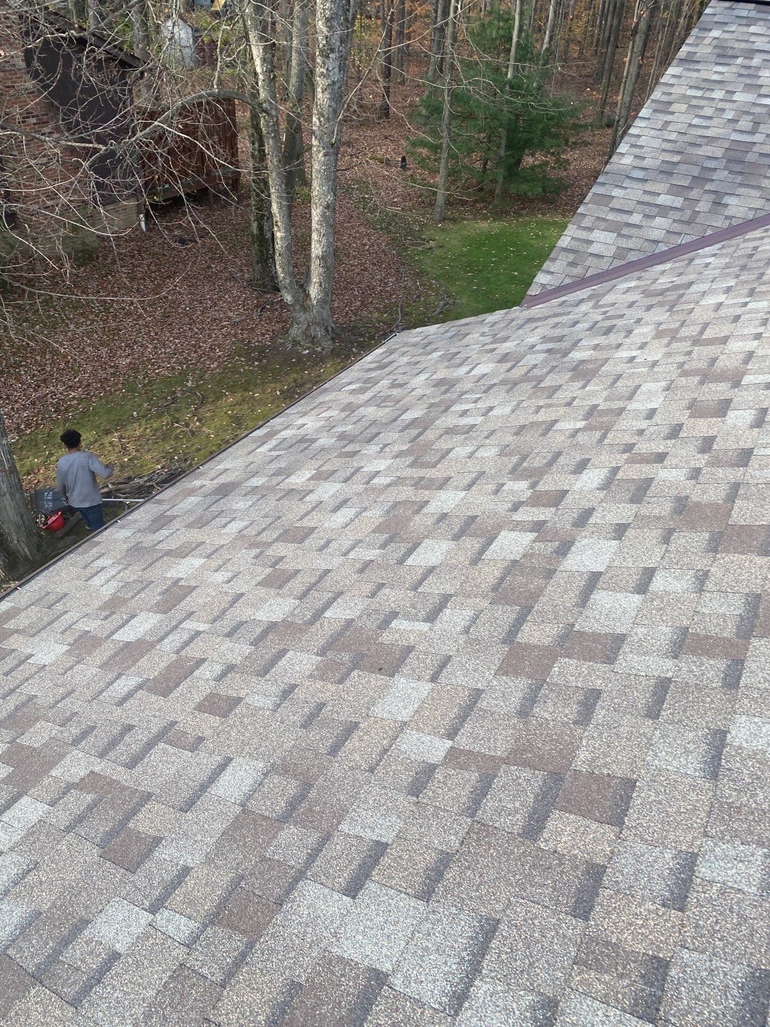 Residential Roofing Installation using Owens Corning Duration, Driftwood by Absolute Roofing and Construction