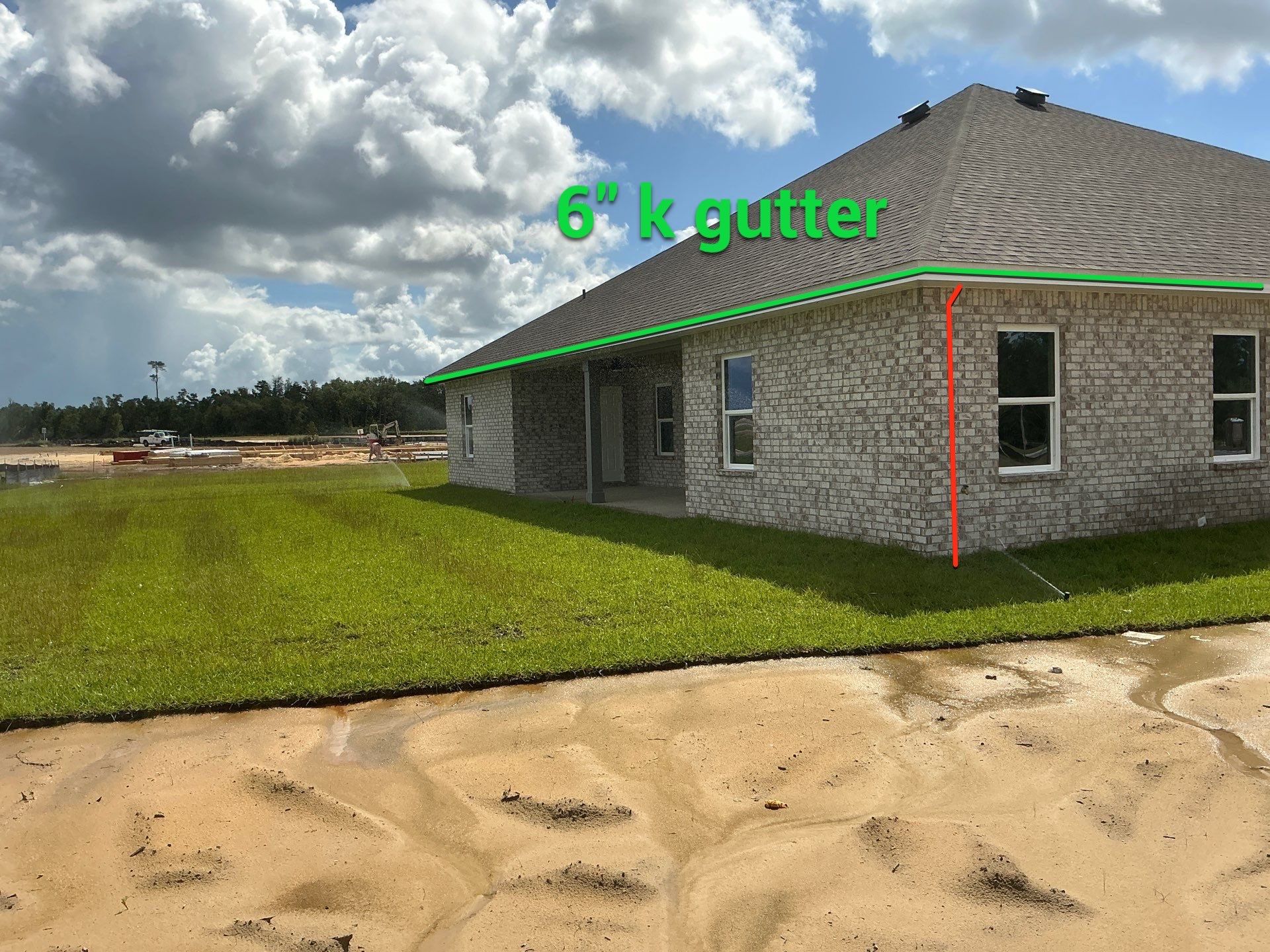 6 K-Style Gutters Installed in Panama City FL by Gutter Professor by Gutter Professors