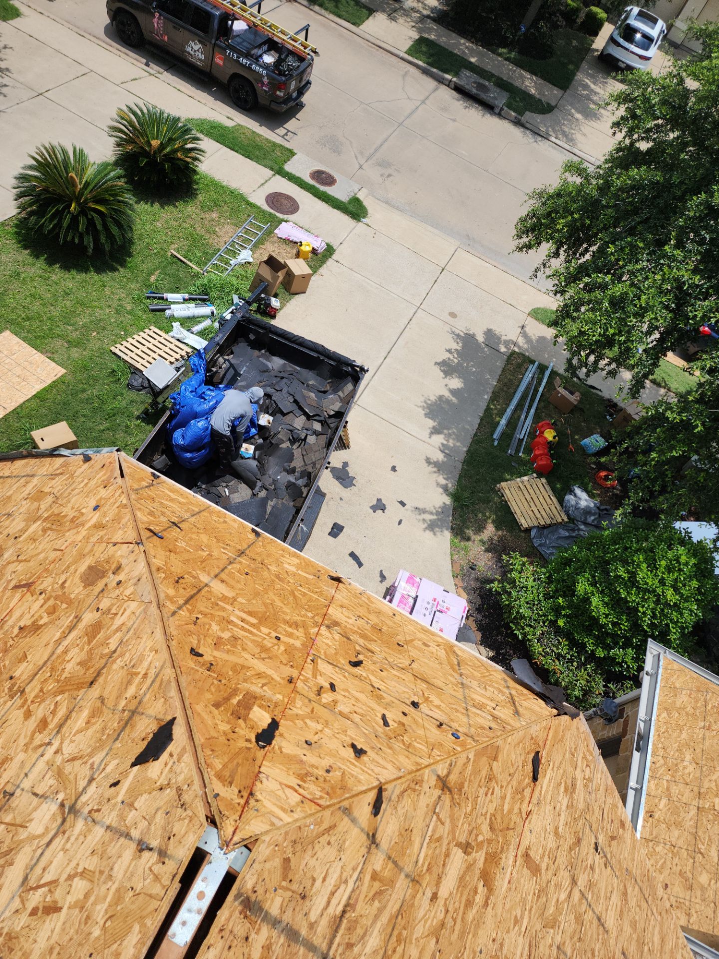 Residential Roofing Repair using Owen's Corning Duration (Lifetime) Shingles by Roof Repair Company