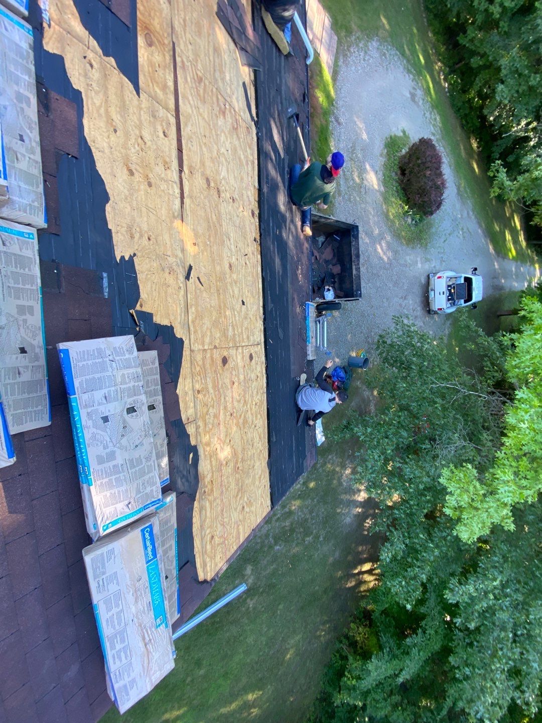 Roof Replacement using CertainTeed Landmark by 180 Contractors