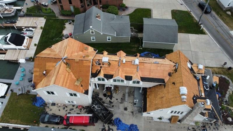 Residential Roofing Installation using IKO Dynasty - Glacier by JNR Roofing LLC