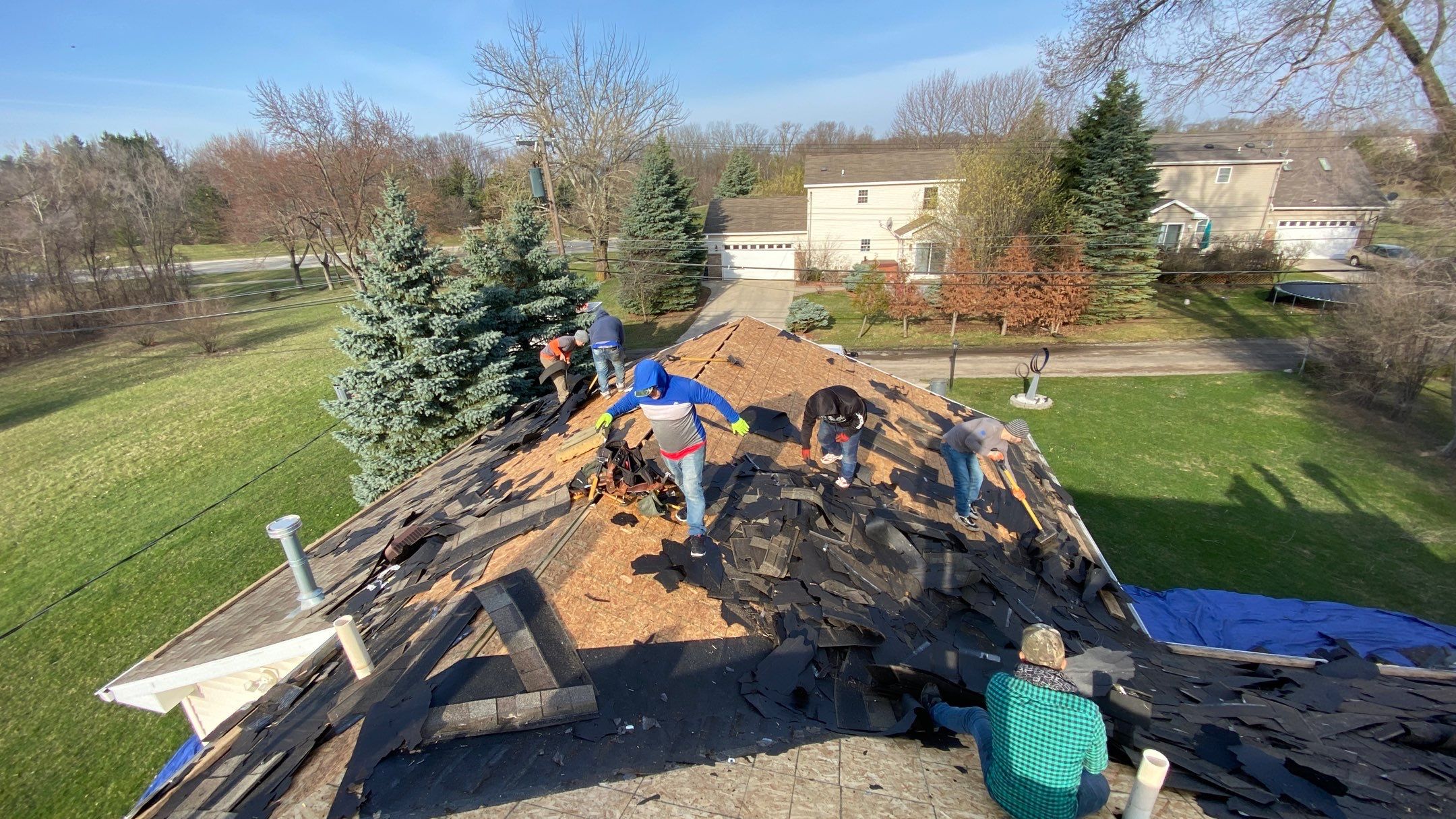 Roof Replacement using CertainTeed Landmark by 180 Contractors
