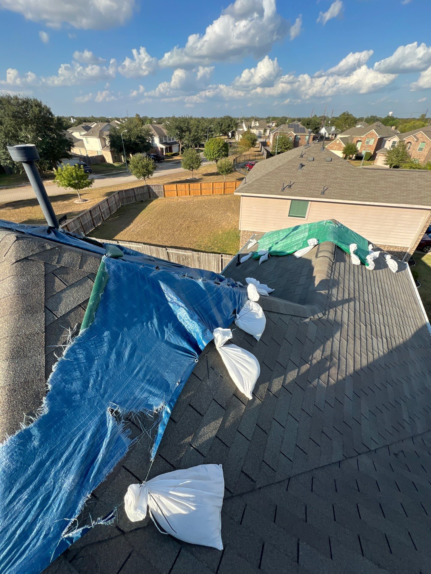 Residential Roofing Repair using Owen's Corning Duration (Lifetime) Shingles by Roof Repair Company