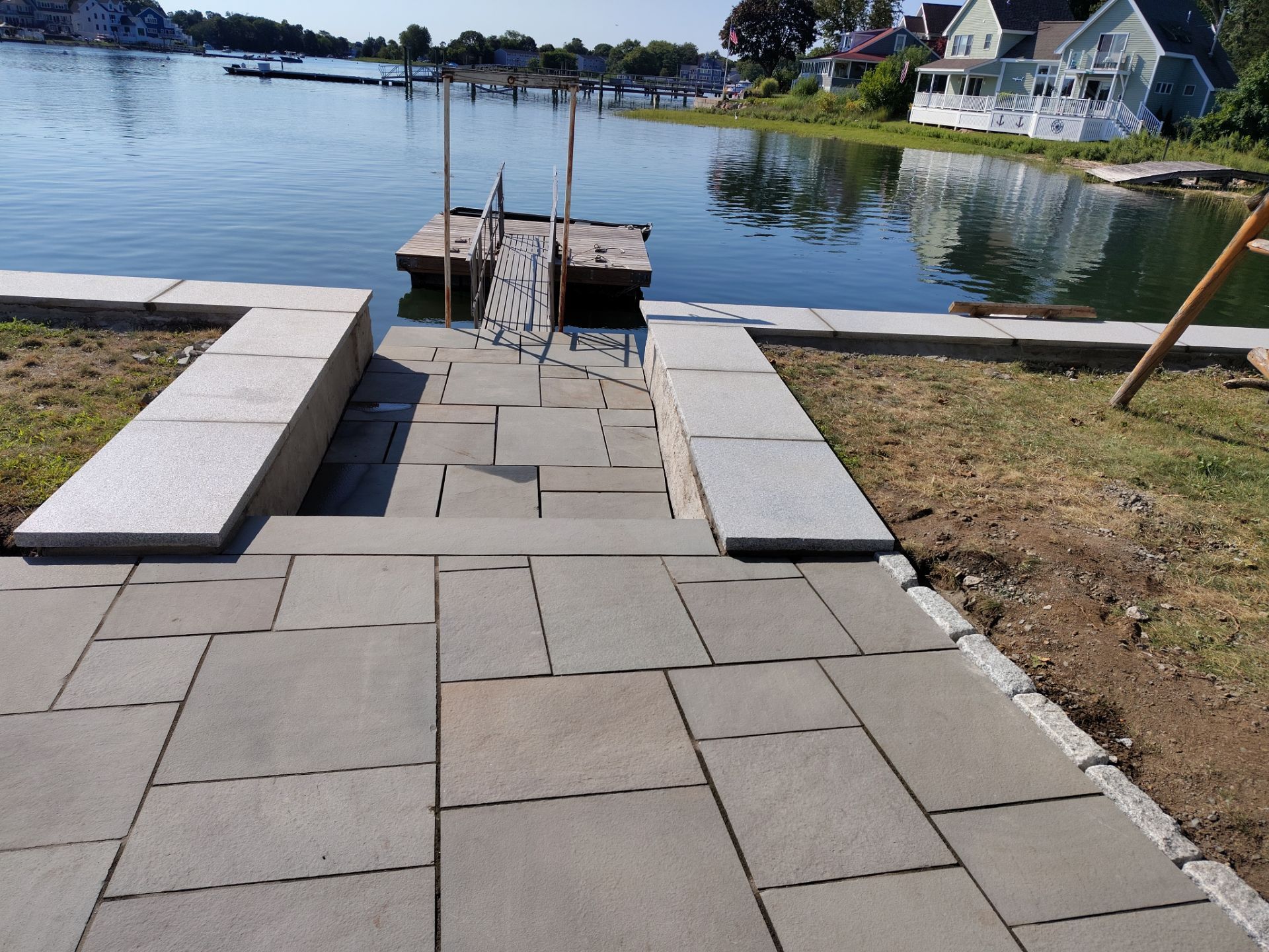 Beautiful Re-disgn by the water in Danvers MA  by Cole Landscaping Inc