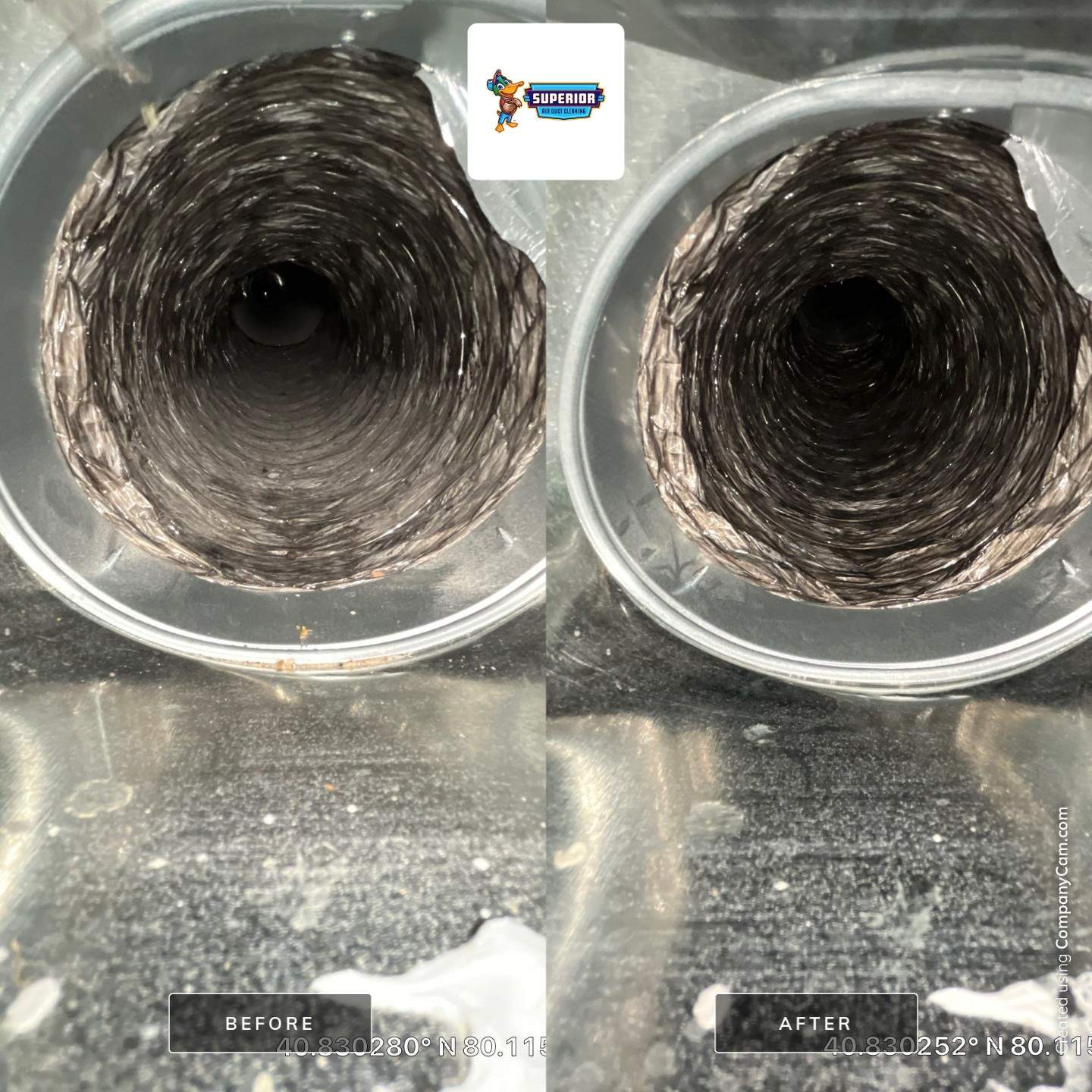 Air Duct & Dryer Vent Cleaning With a Vacuum Truck in Harmony, PA by Superior Air Duct Cleaning