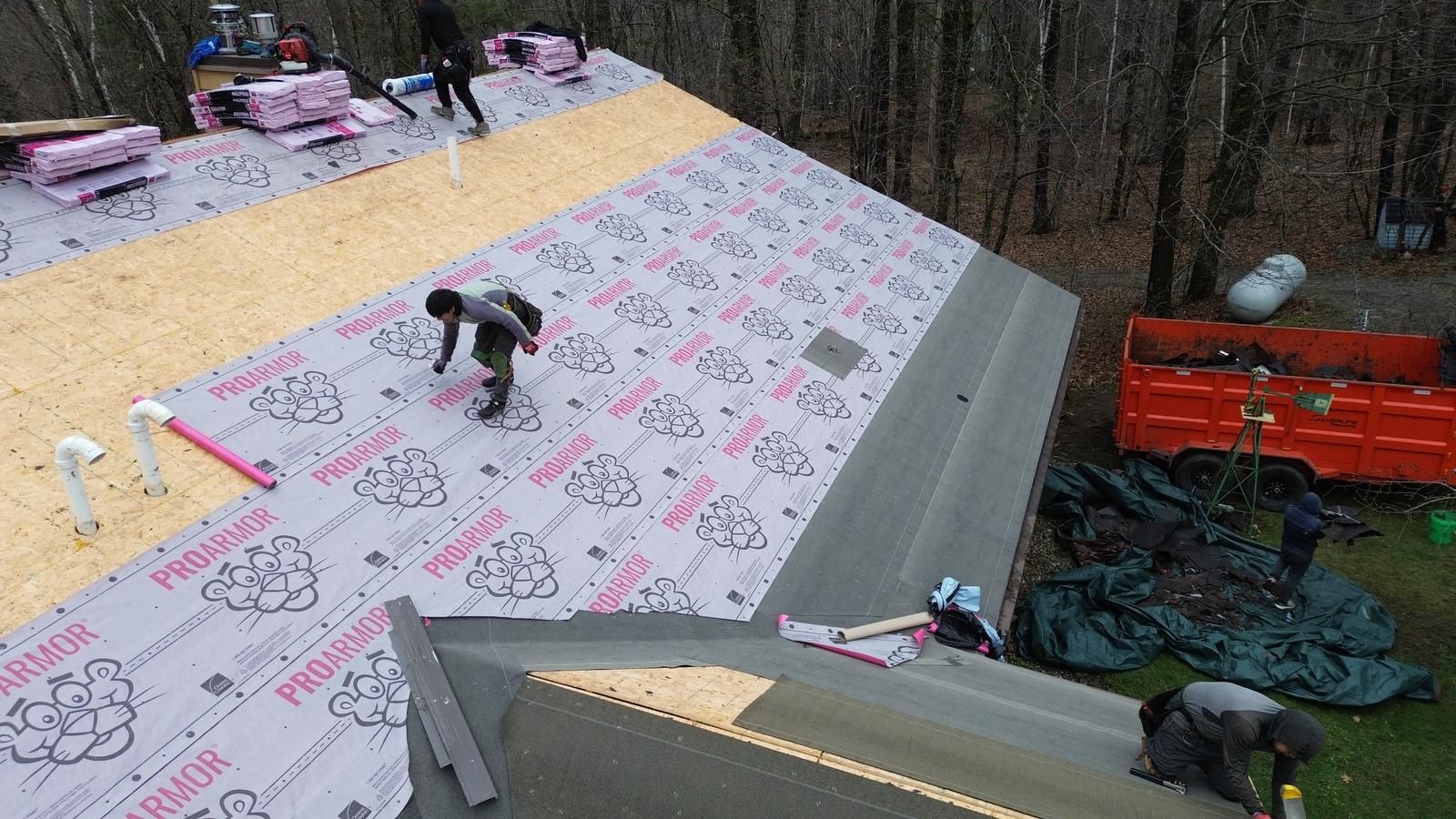 Project in Brainerd by CoMitted 365 Roofing & Exteriors 