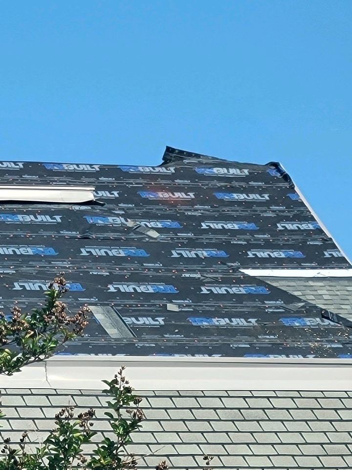 Commercial Roofing Installation using High Grade Asphalt Shingles by Carolina Trophy Roofs