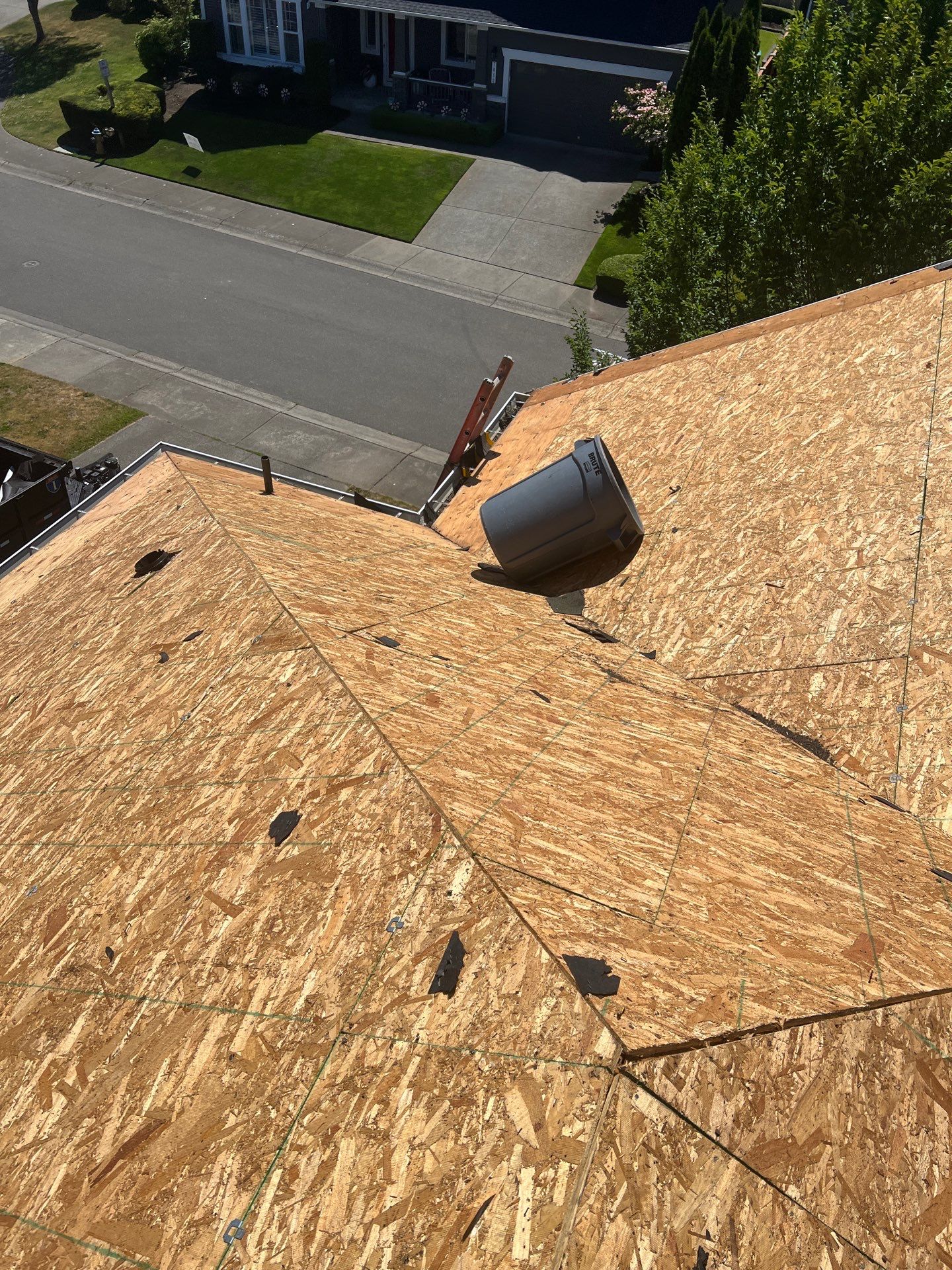 Residential Roofing Installation using GAF UHDZ Shingles by Roofing Formula LLC
