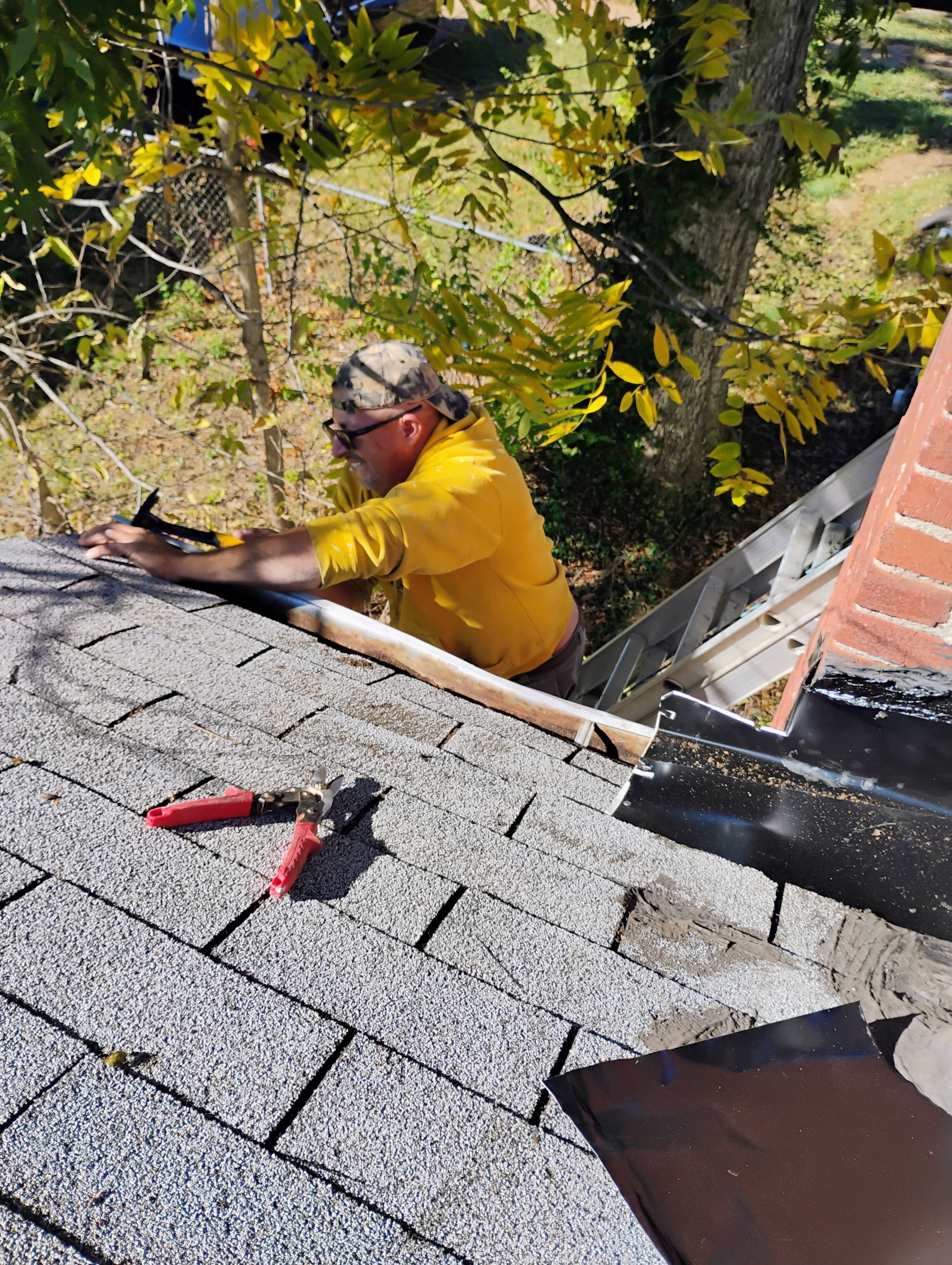 Roof Patch & Basement Plumbing Repair Project - Jennings, MO by Legendary Services Company LLC.