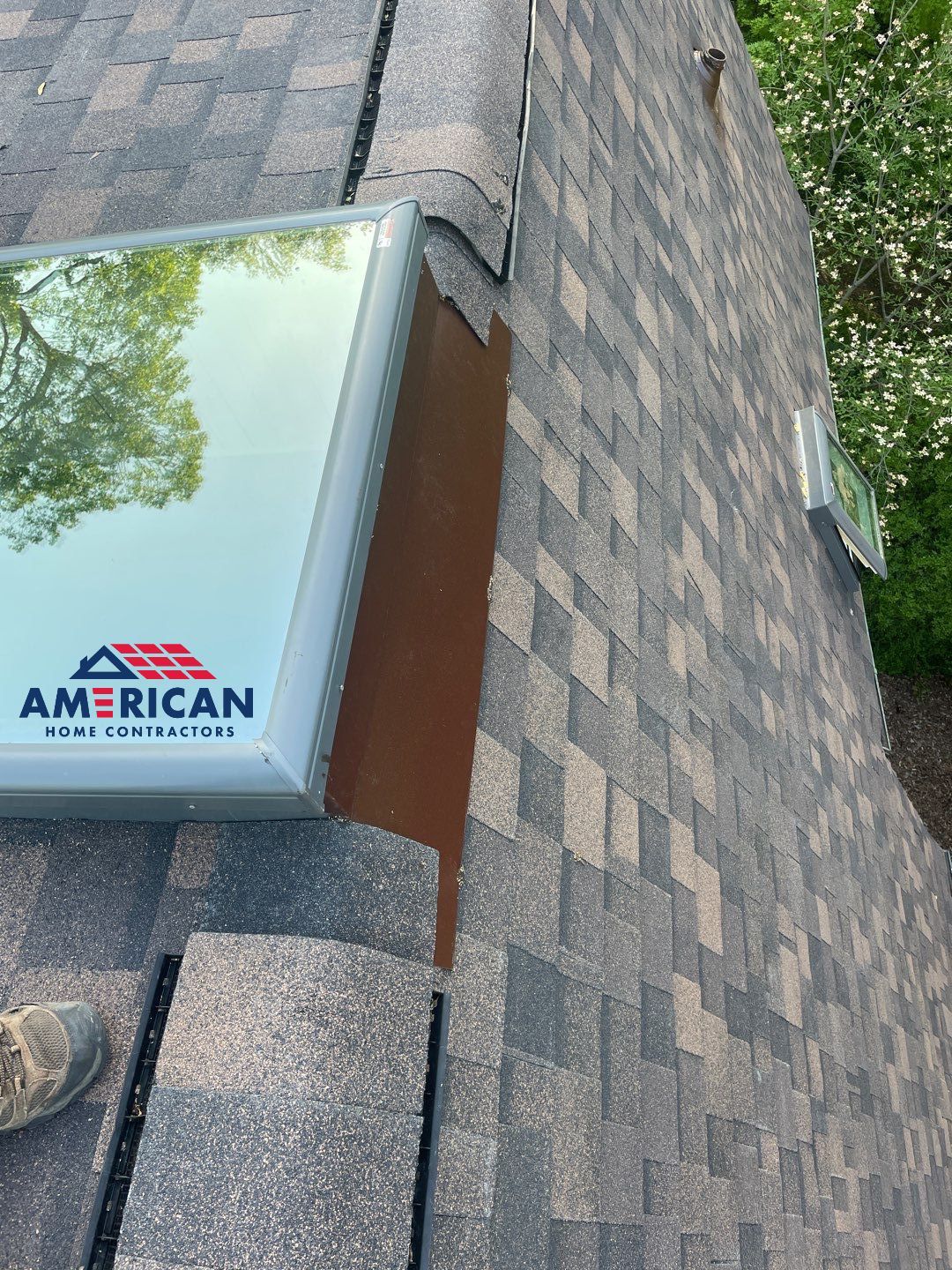 Roof Replacement w/ Skylights in Baltimore, MD (IKO Dynasty) by American Home Contractors