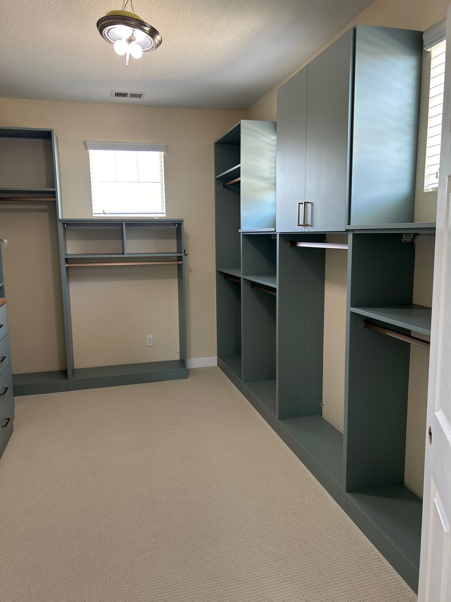Multiple Closet Installations in Longmont by Concept 32, Inc.