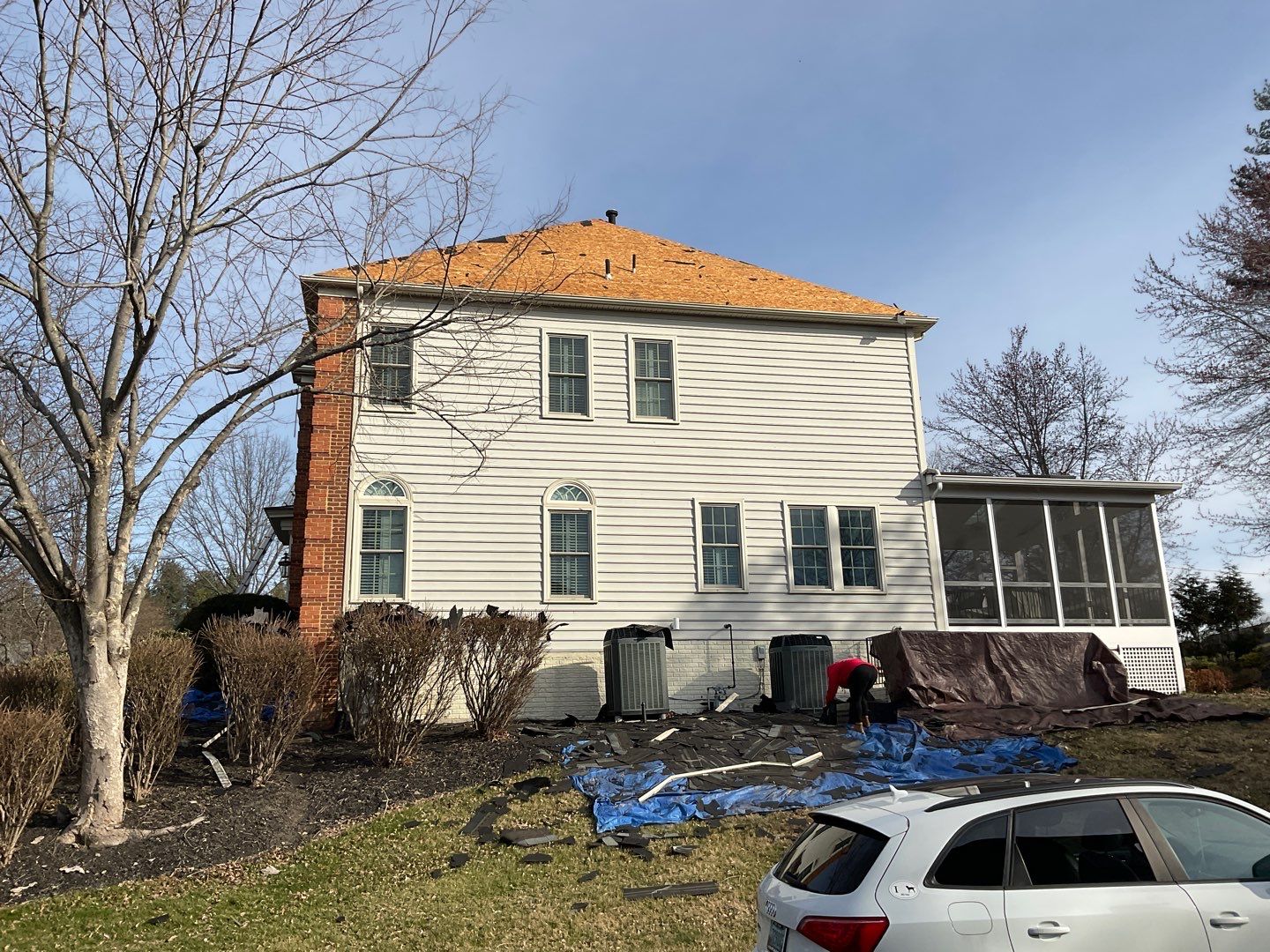 New Roof Installation & New Gutters and downspouts  by Alpha Design Services