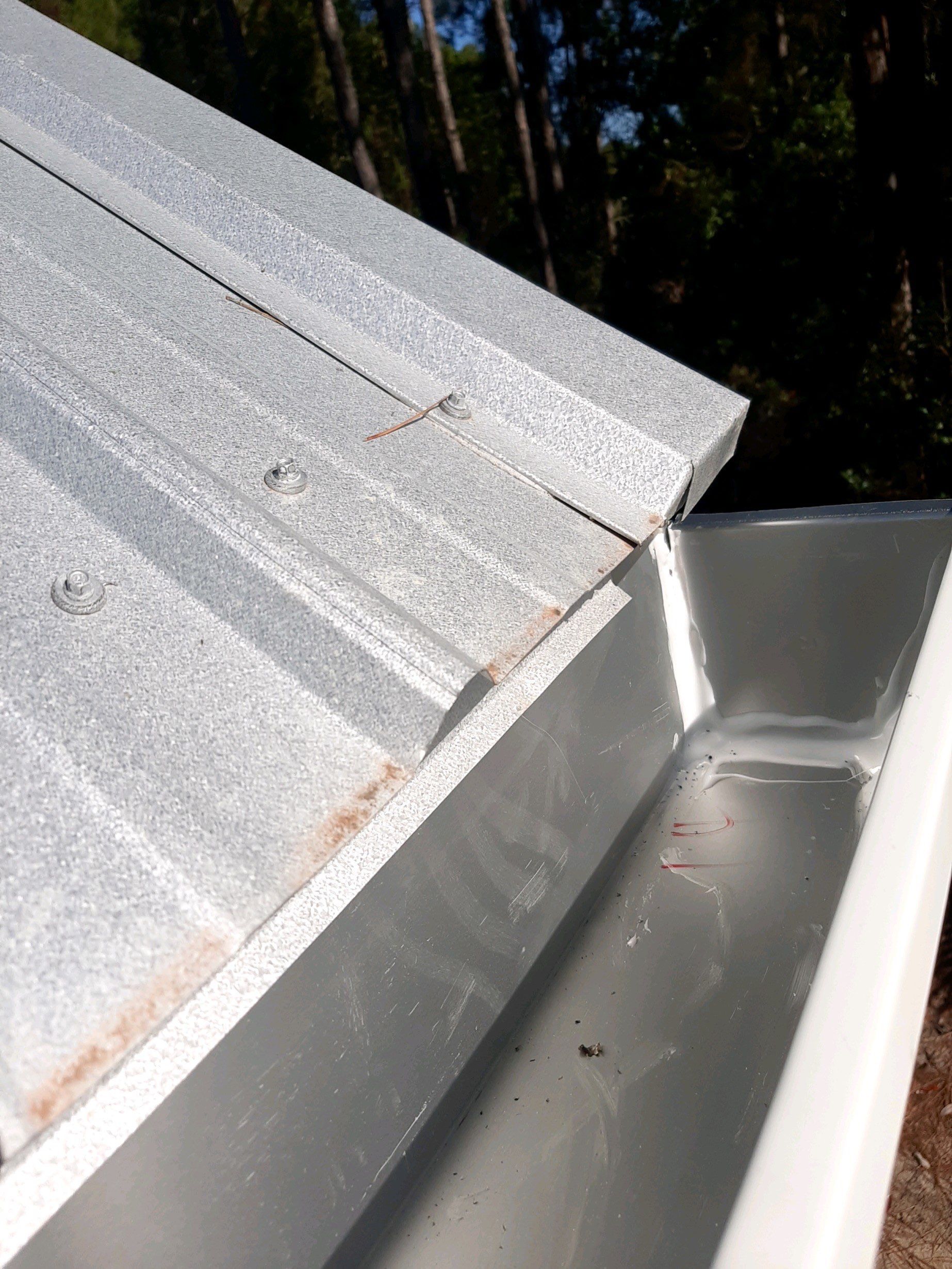 Gutter Installation using K-Style Seamless Gutters and Gutter Guards by Gutter Professors