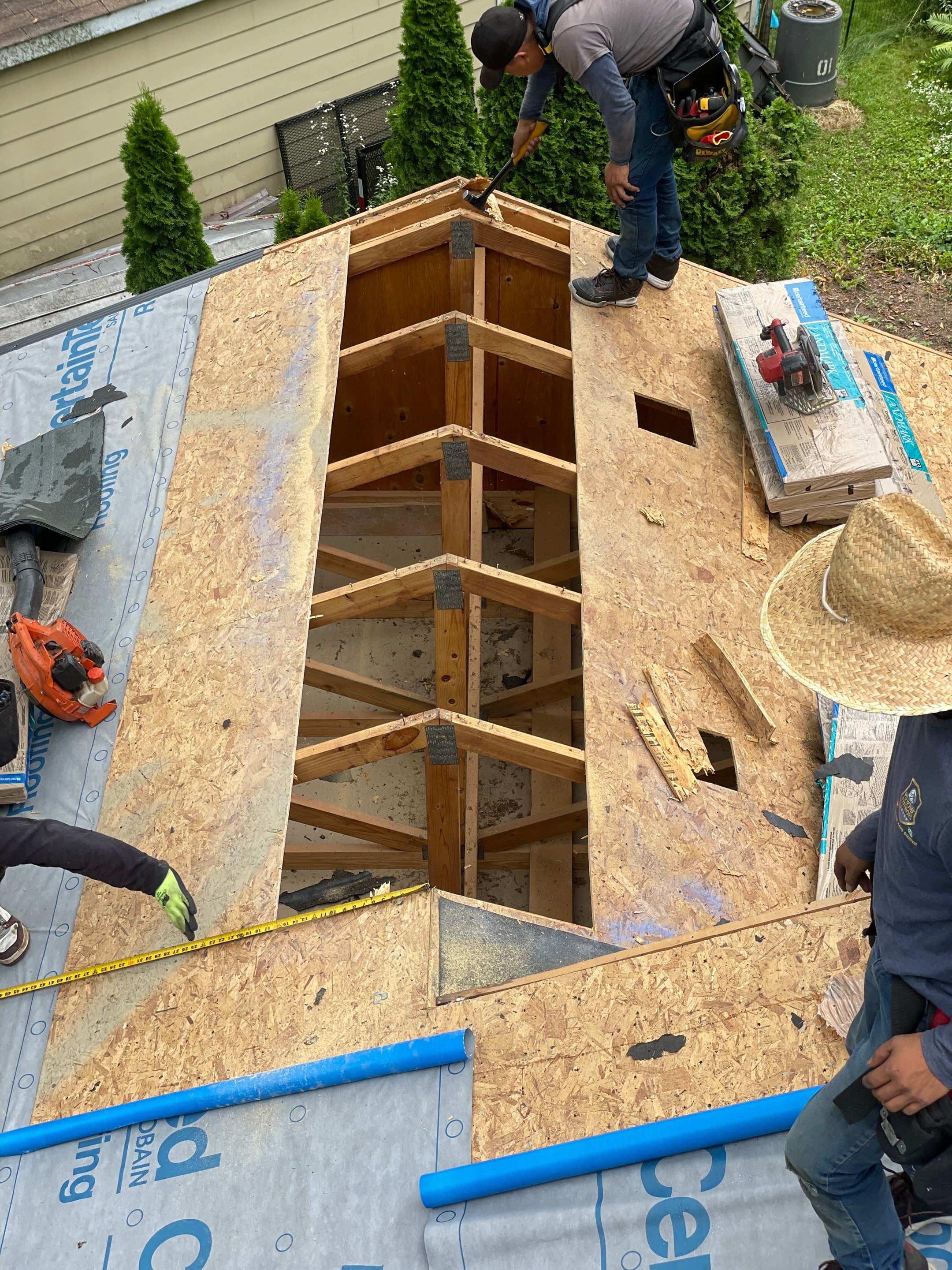 Roof Replacement using CertainTeed Landmark by 180 Contractors