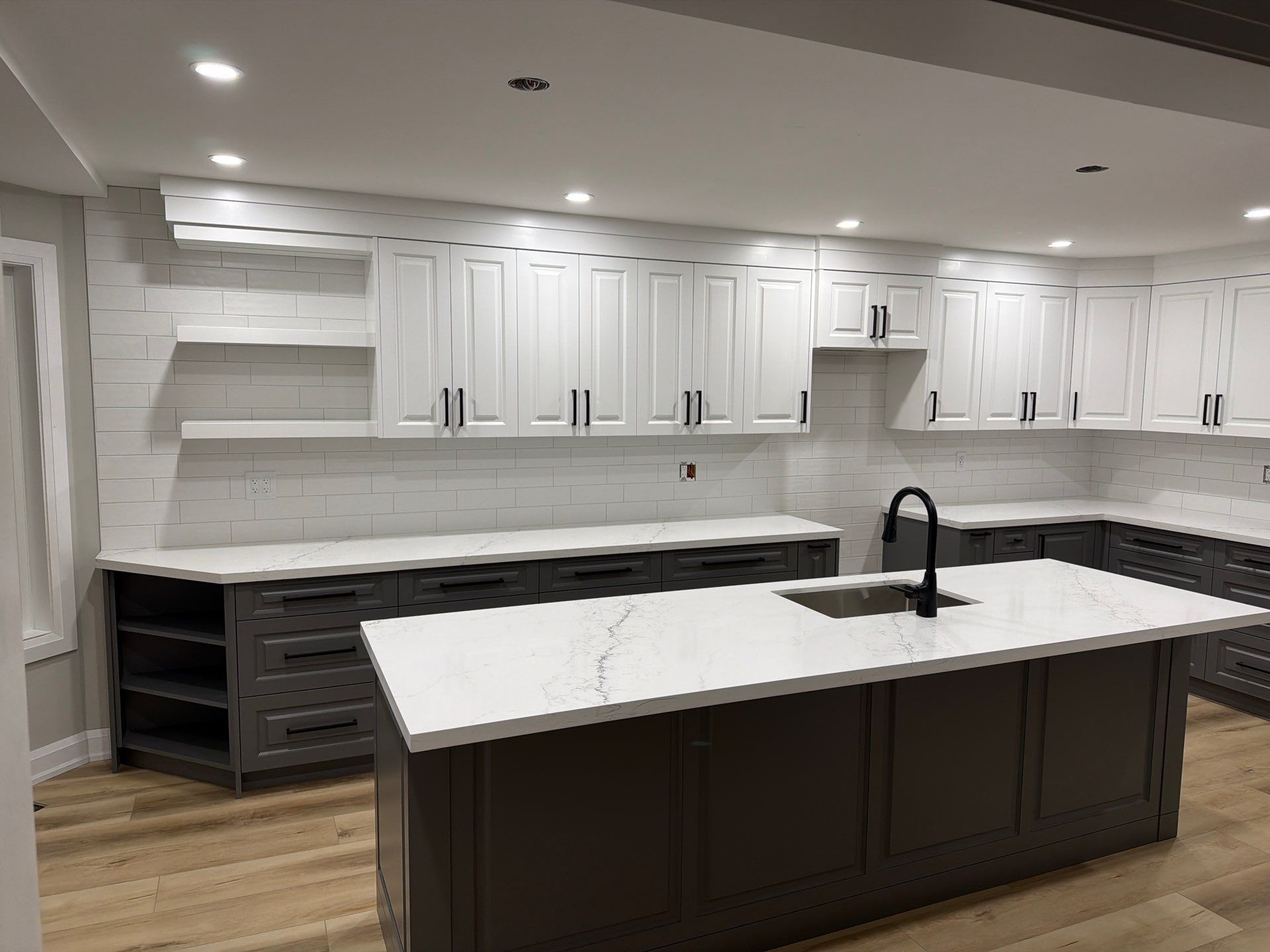 Bowmanville Main Floor Reno by Cornerstone Construction