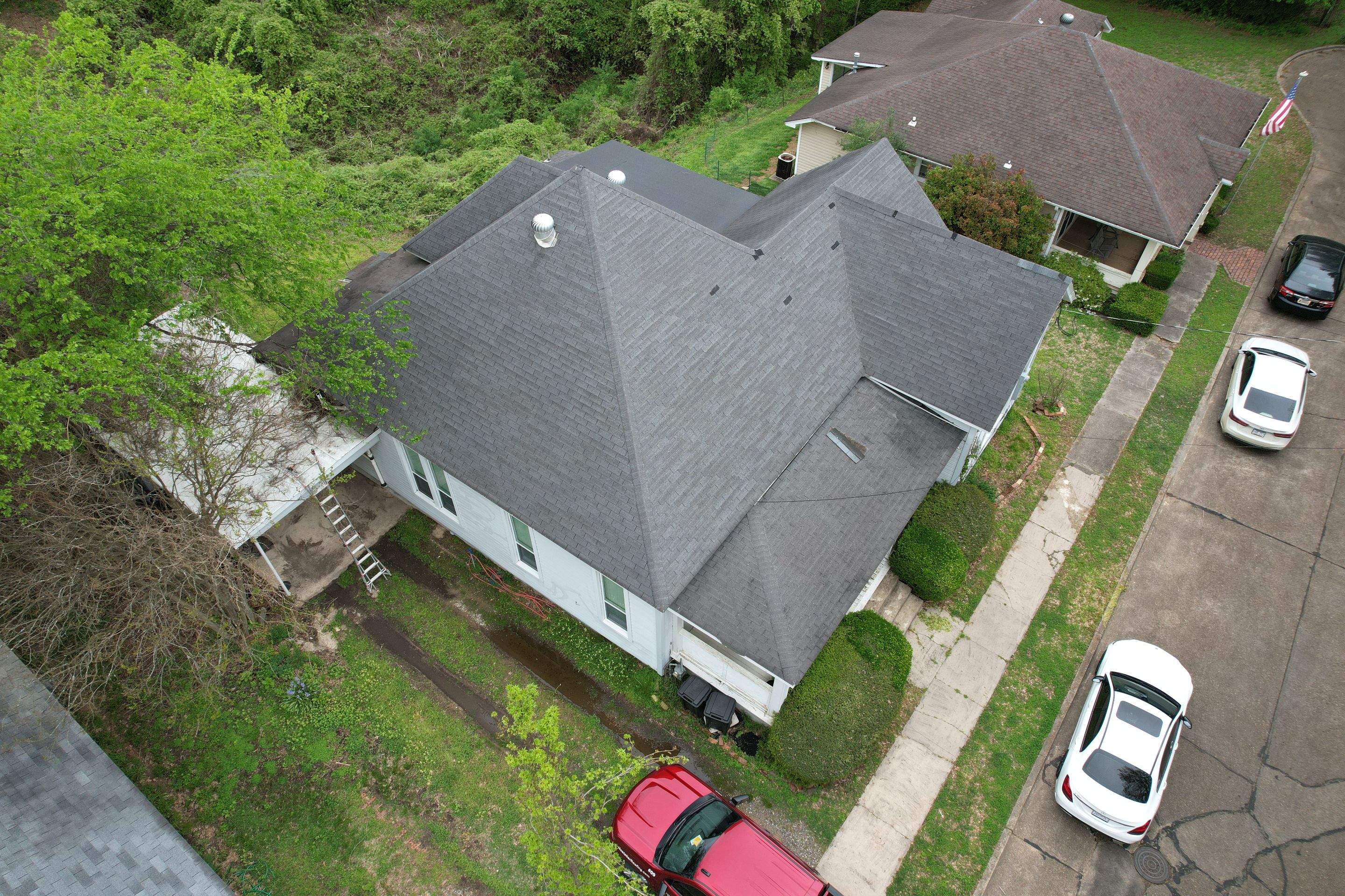 Residential Shingle Reroof using Malarkey Vista by Hostetler Roofing