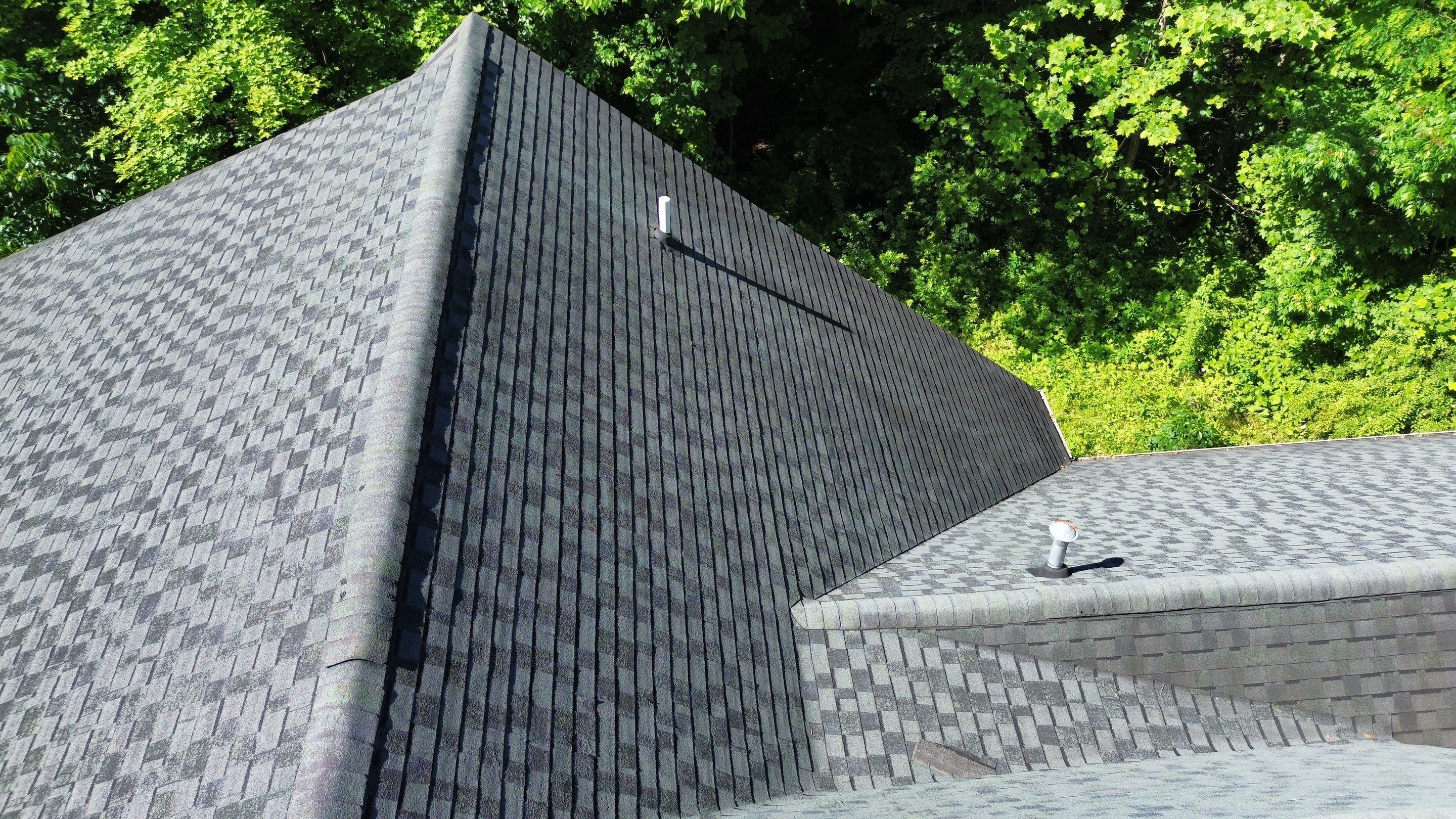 Residential Roofing Installation using Timberline HDZ Shingles - Charcoal by RoofX 