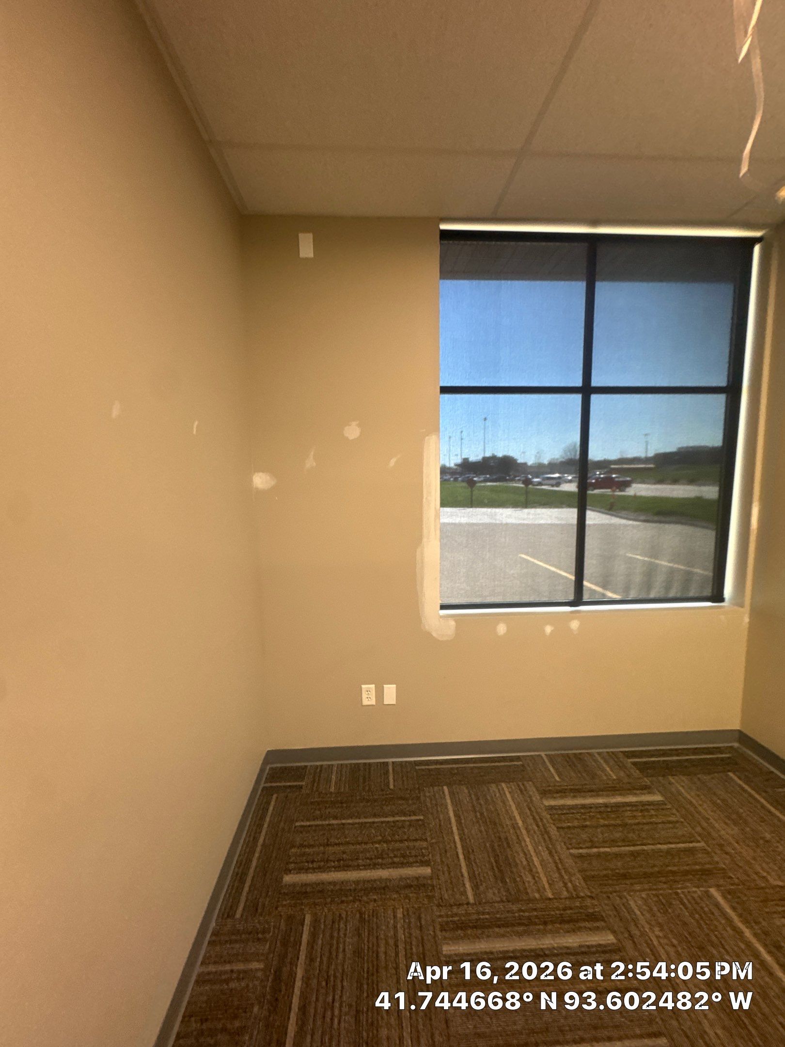 Commercial Interior Touchup after drywall work completed by Midwest Paint LLC