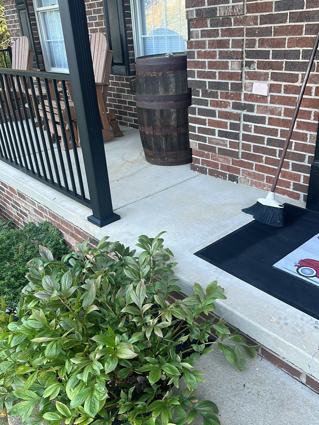 Porch + Garage Project in Weirton by Floors in a Day, Inc