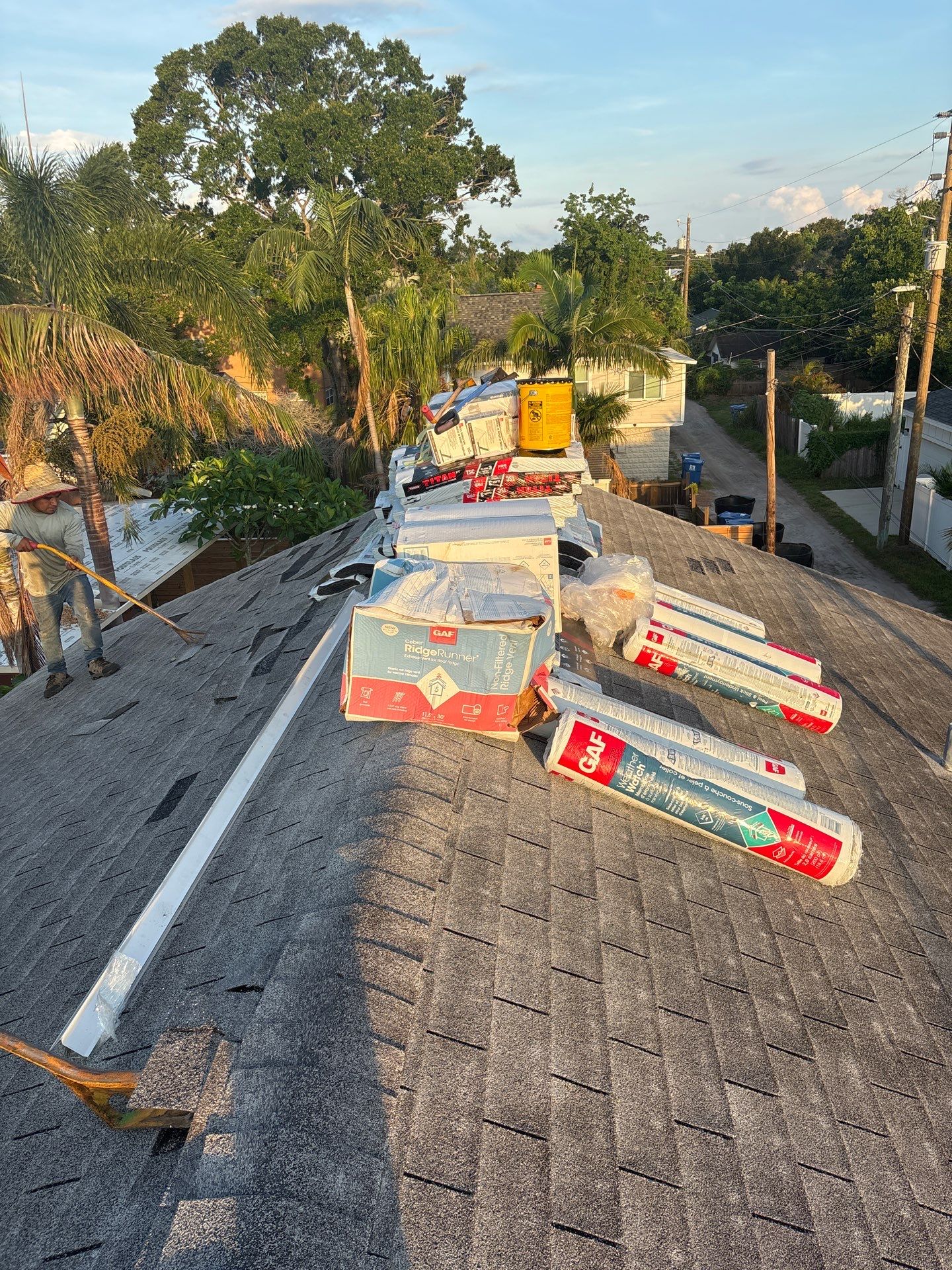 Project in St. Petersburg 33713 by Mitchell Roofing Company LLC 