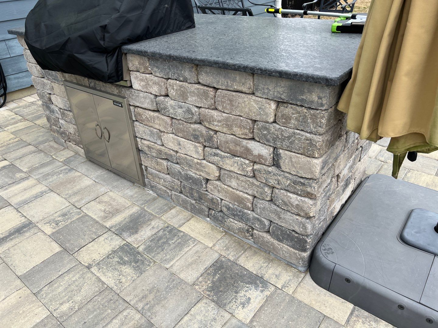 Pavers using Concrete Sealant by DuraSeal