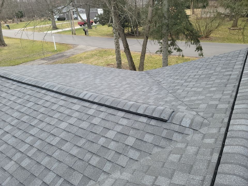 CT LANDMARK 30 LIFETIME METRIC PEWTER , DRIP EDGE BLACK  by Eagle Eye Roofing