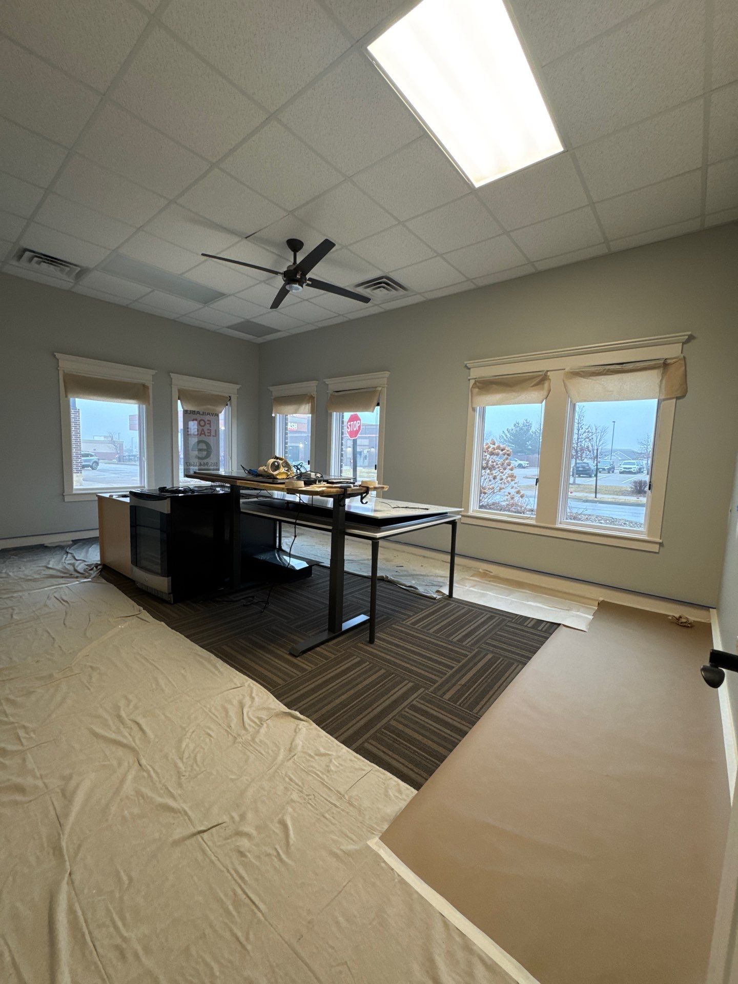 Classic Holdings – Elwell | Ankeny Commercial Interior Repaint in SW Agreeable Gray by Midwest Paint LLC