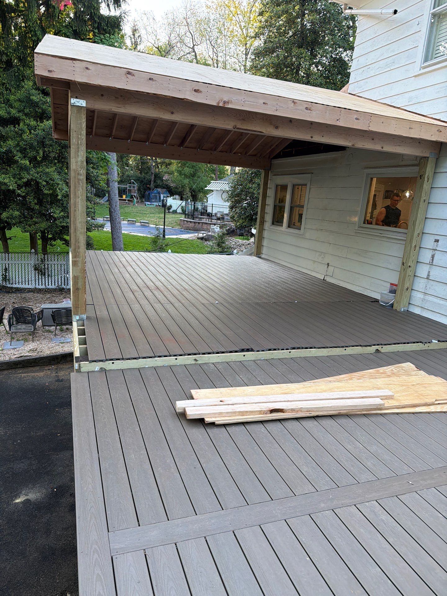 New deck and porch in Moorestown by deck guardian
