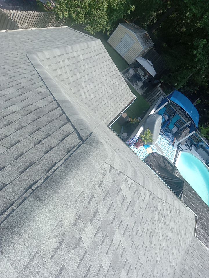 Residential Roofing Installation using Atlas Pinnacle Impact+ by Talya Roofing
