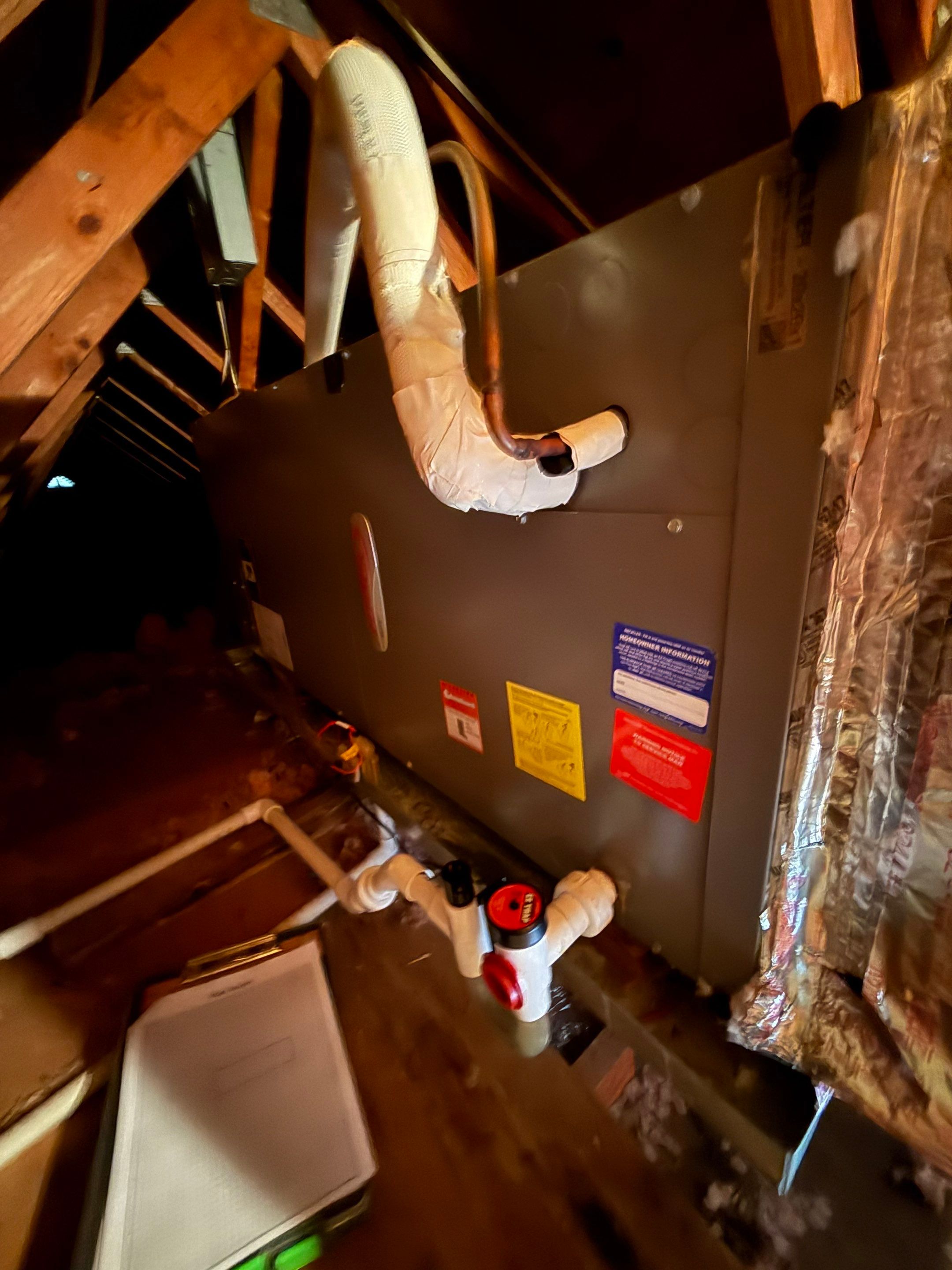 Amana 17 SEER2 install in Woodstock by Elemental Heating and air conditioning LLC