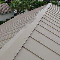 24ga 1" Nail-Strip Sierra Tan by Total Roofing System The Metal Roof Experts