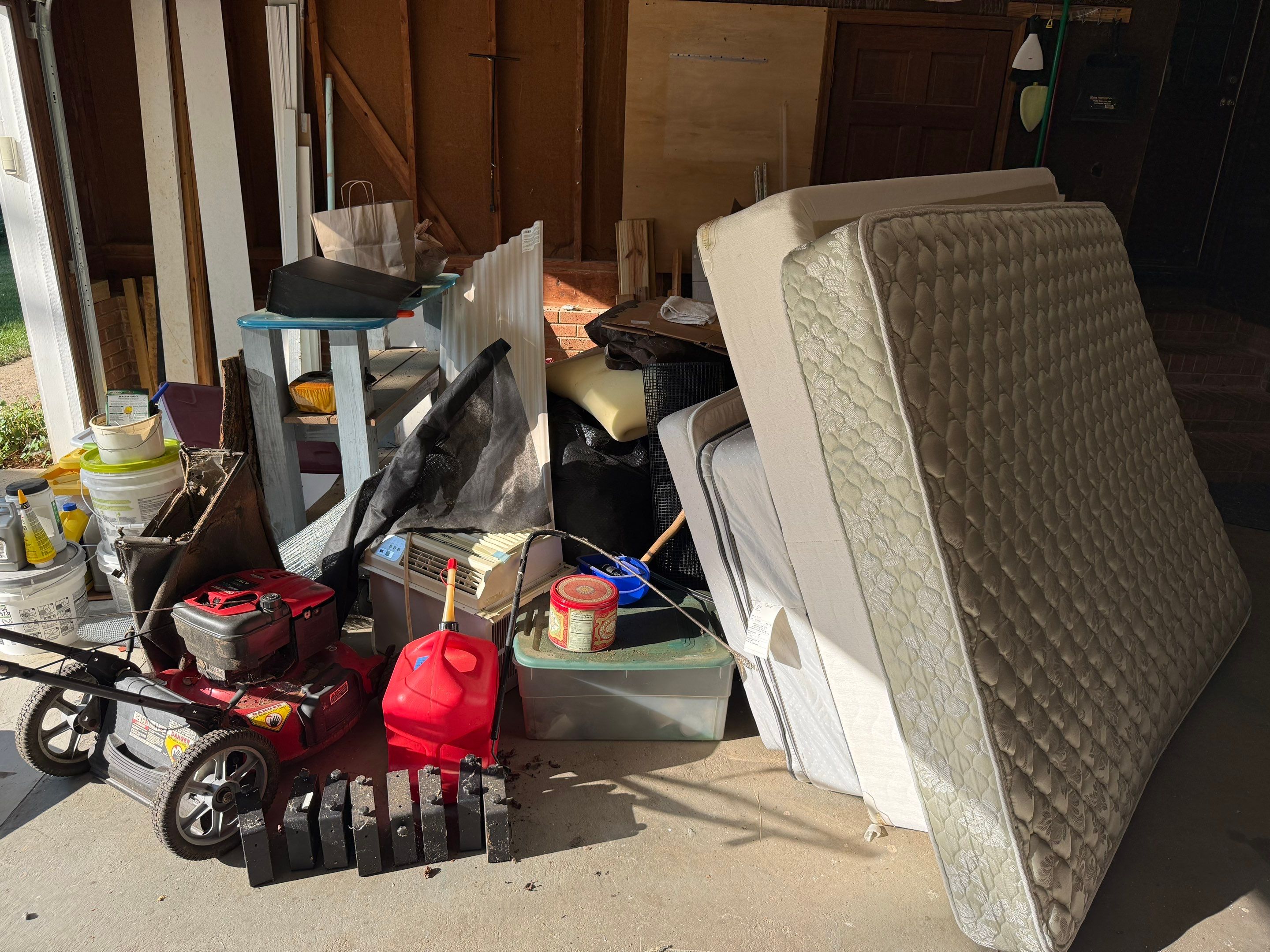 Project in Matthews by Badger Hauling