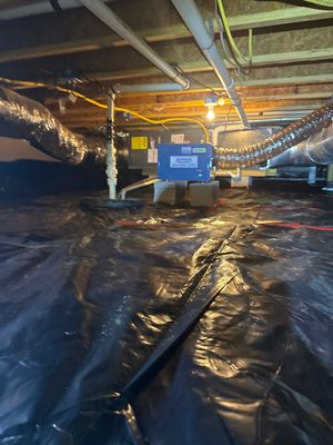 Bathroom and Crawlspace Water Damage and Mold