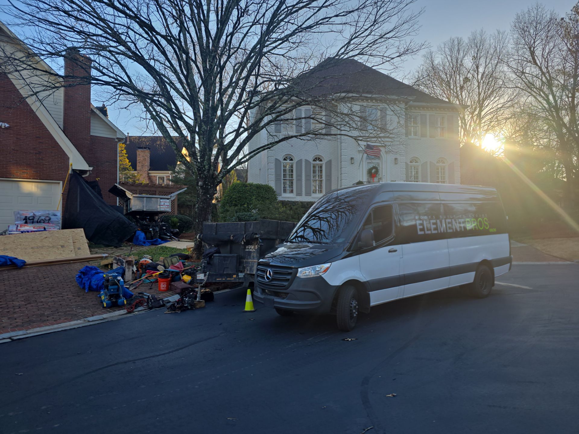 GAF Timberline HDZ in Weathered Wood by Element Pros Roofing, LLC
