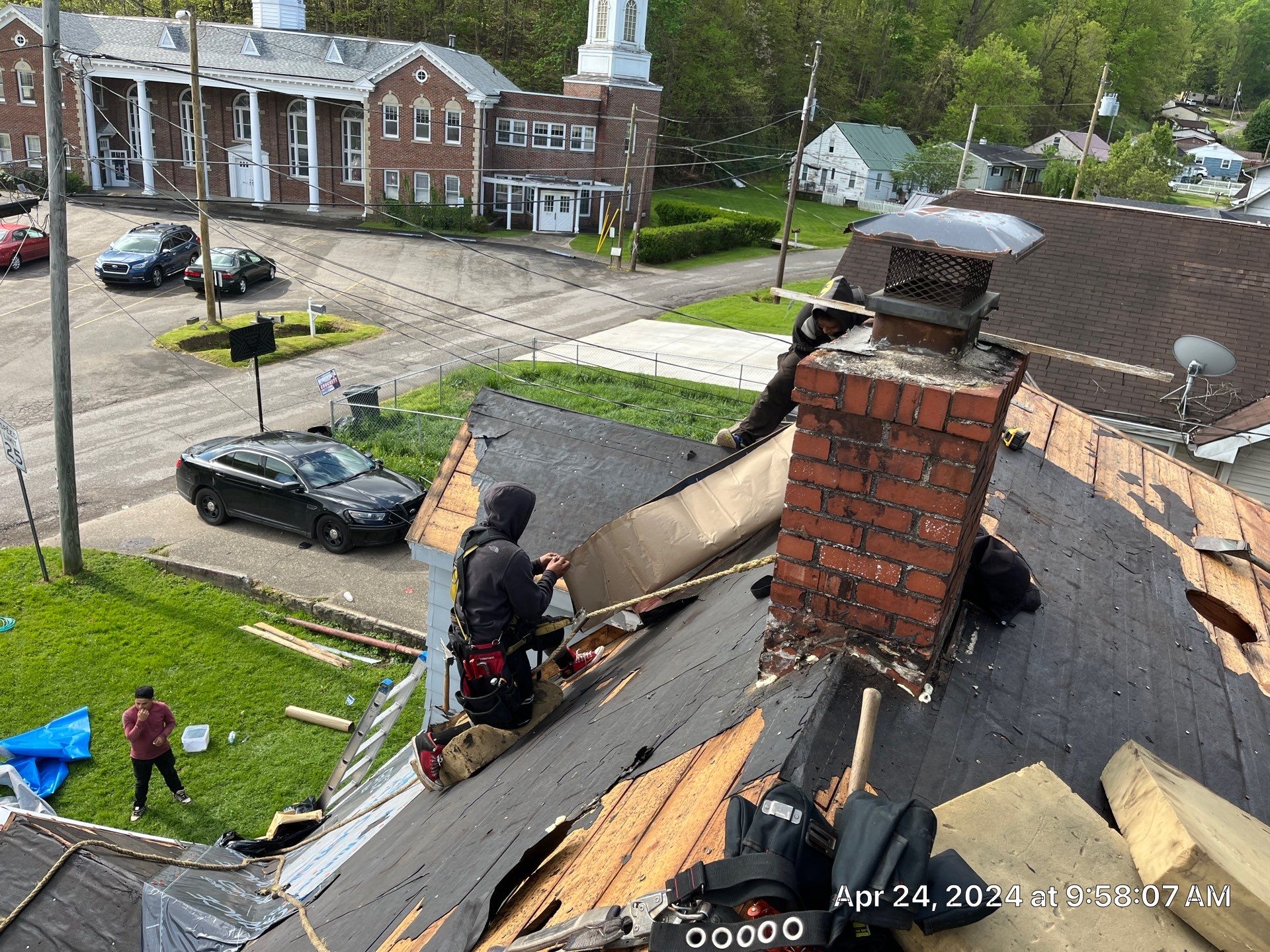 Residential Roofing Installation using Certainteed Landmark Pro Shingles by Fahey Roofing + Contracting