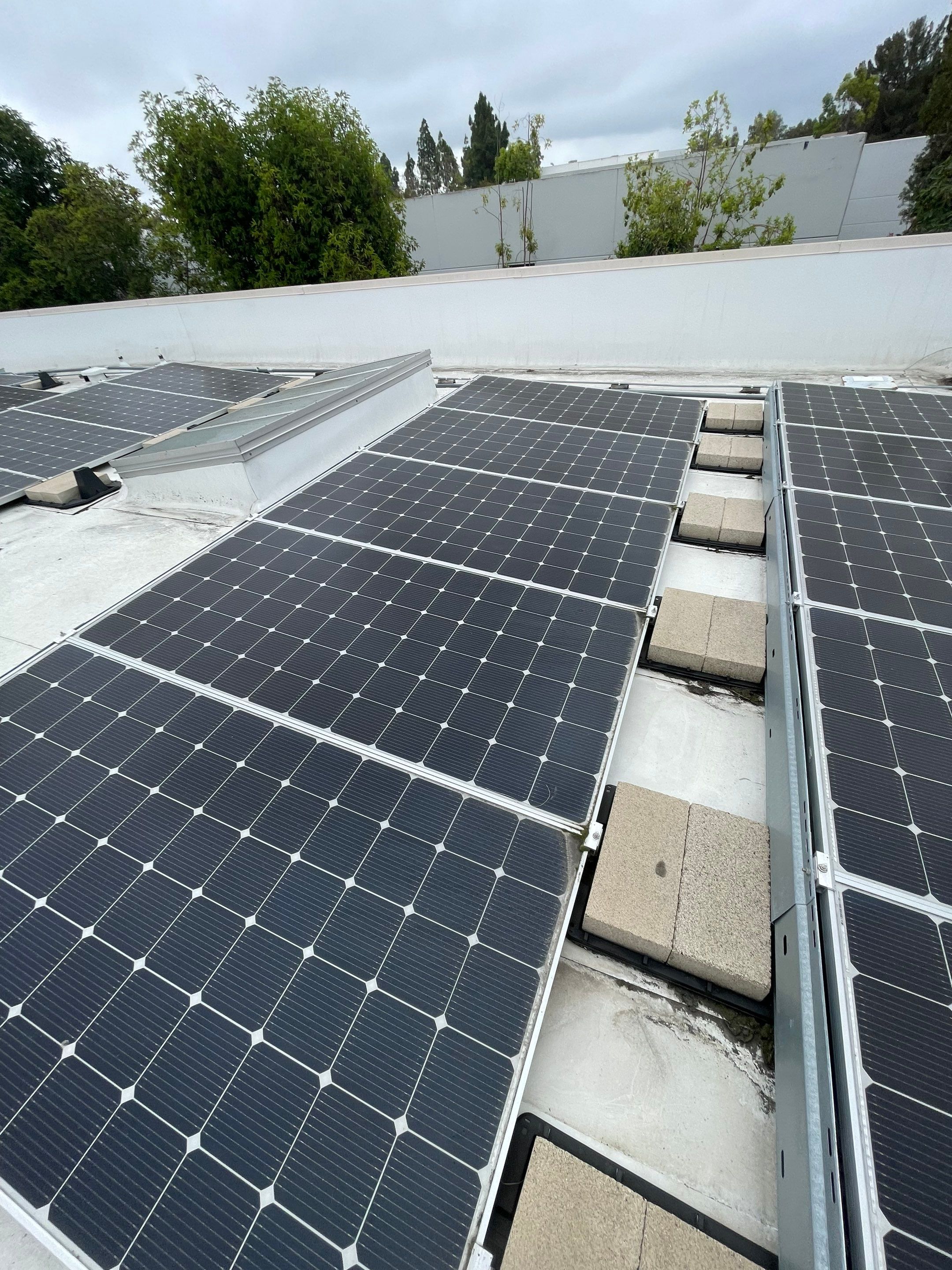 Commercial Solar Cleaning by Palm Coast Solar Cleaning